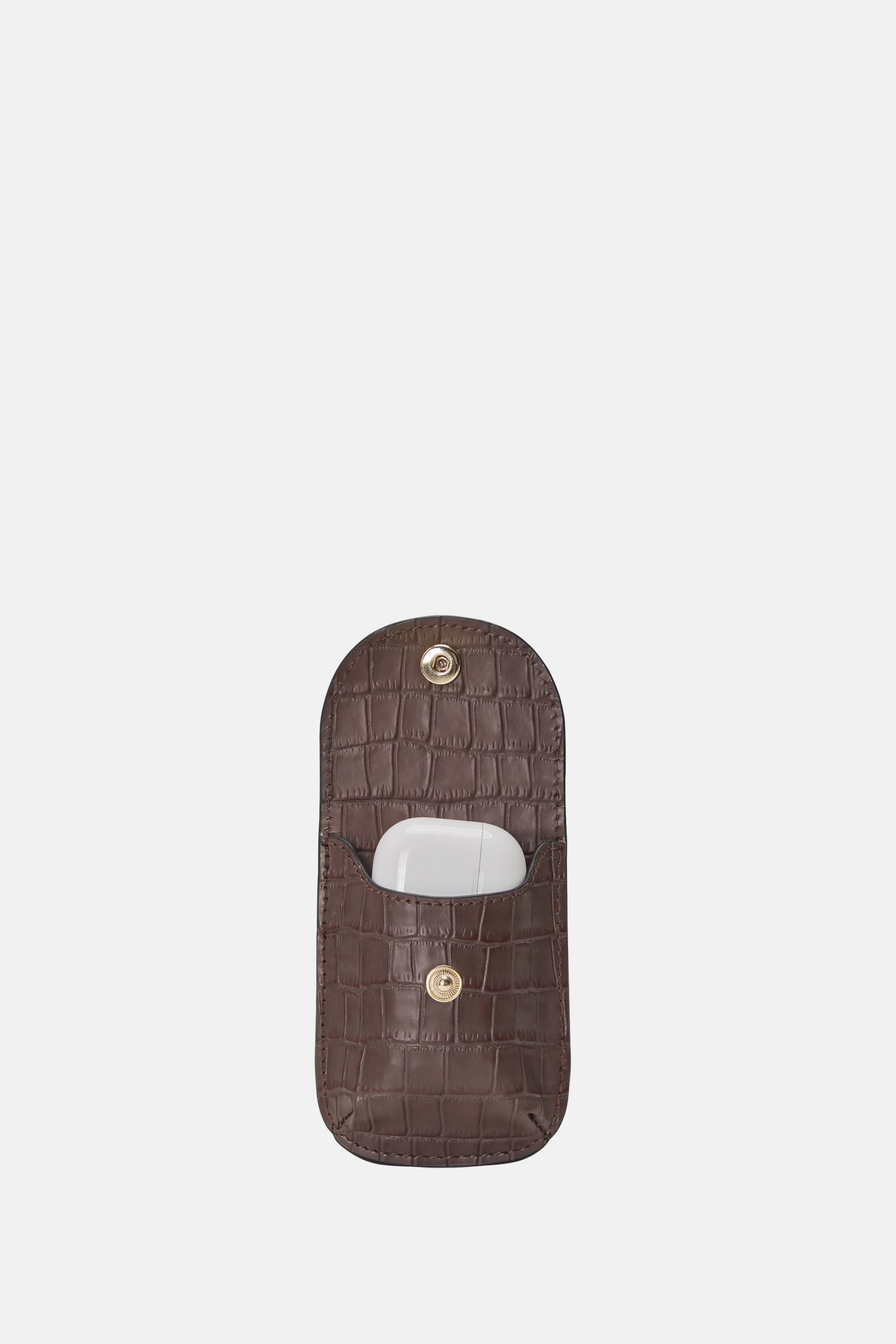 Oryany - Rookie Croco Crossbody Medium Handbags - Deep Brown