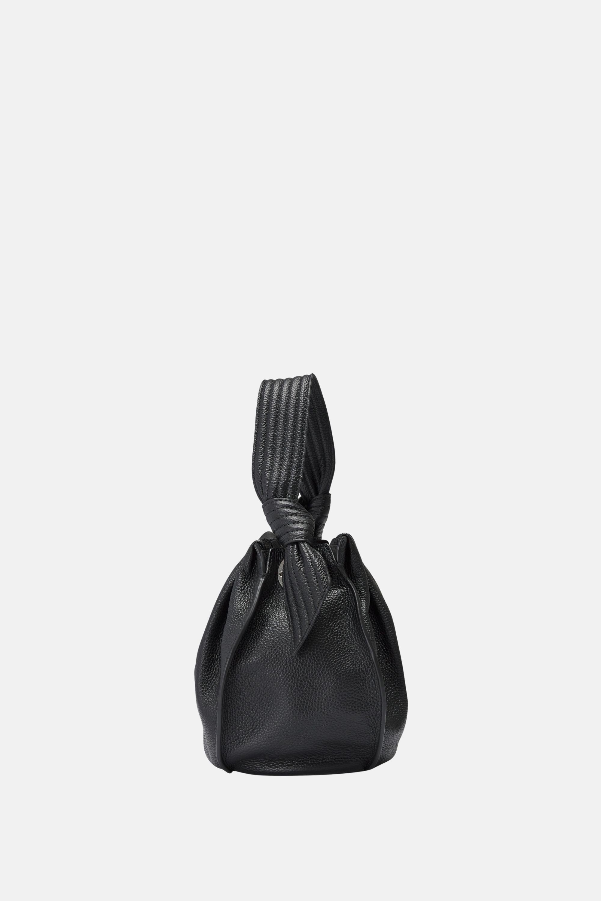 Oryany - Selena Bucket Bag - Medium Crossbody - Black Leather