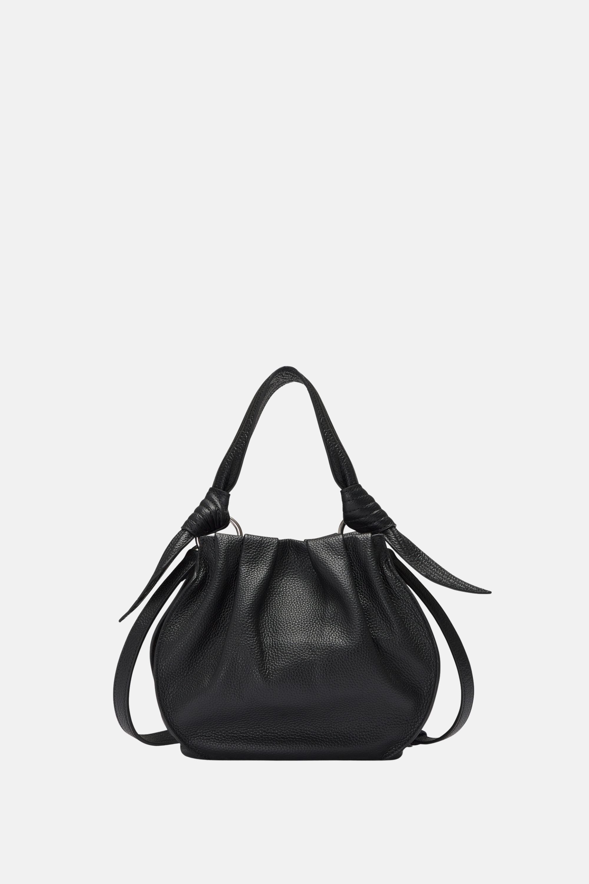Oryany - Selena Bucket Bag - Medium Crossbody - Black Leather