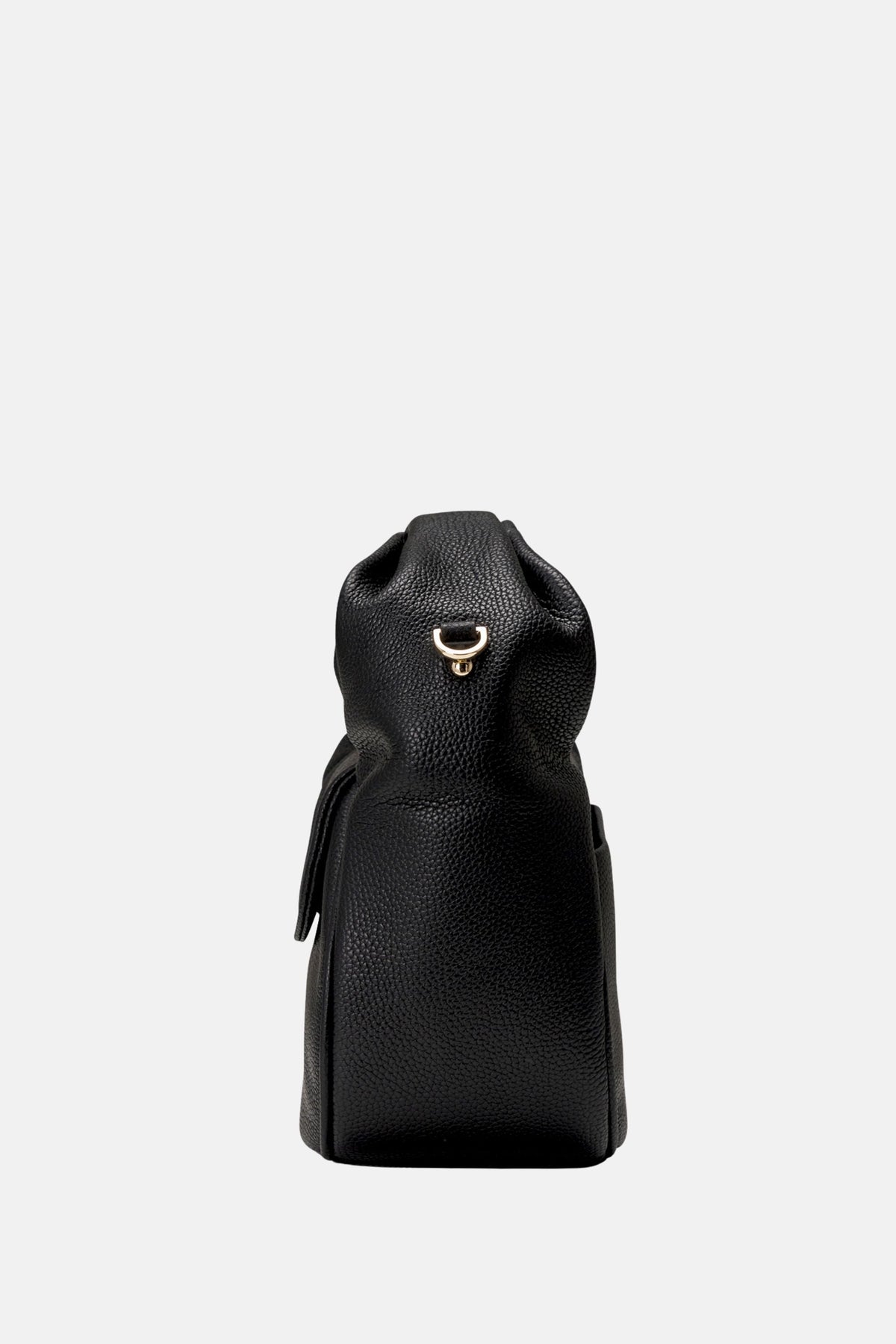 Oryany - Anaan Medium Satchel Tote – Top Handle Crossbody Bag - Black Leather
