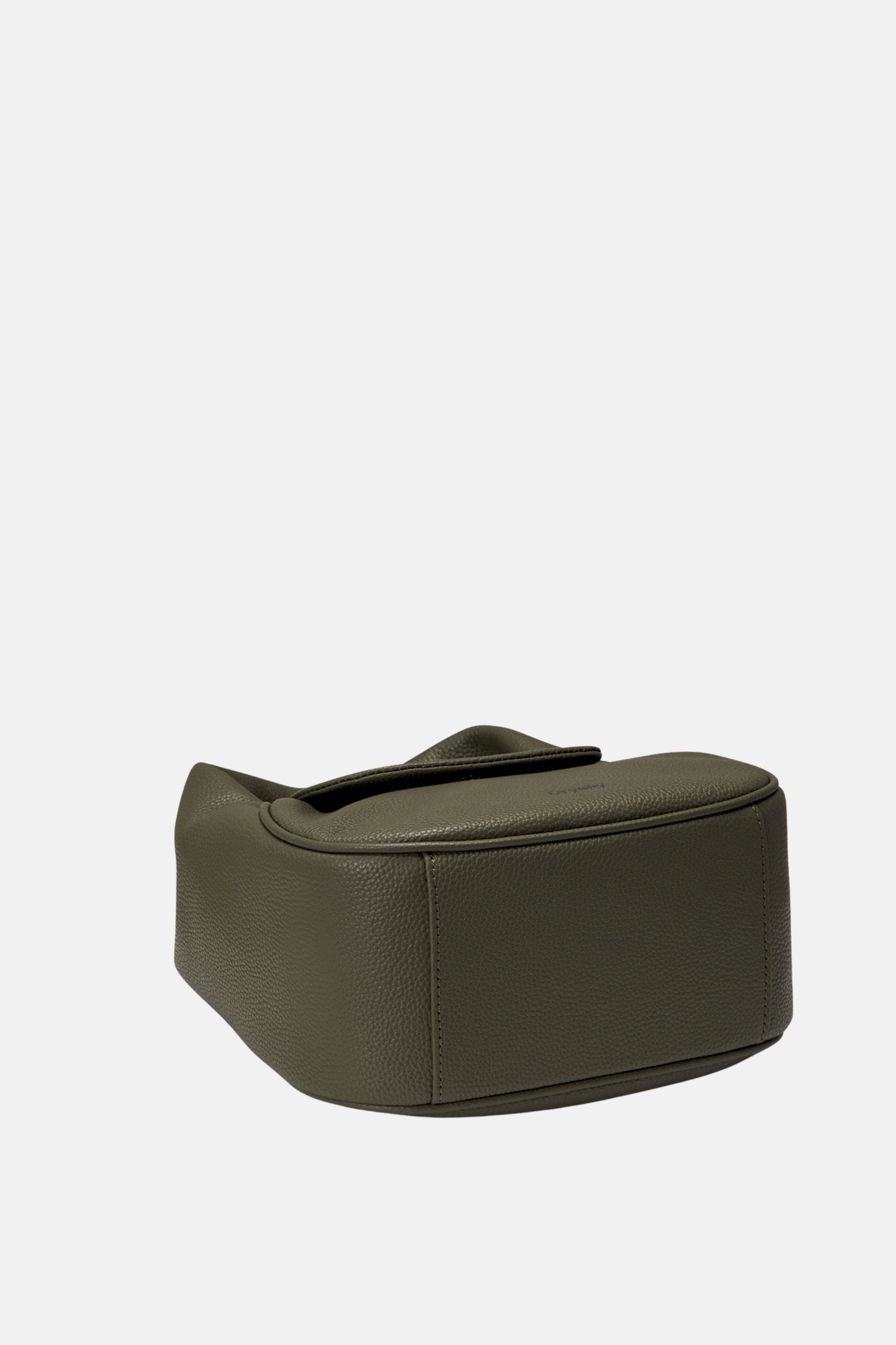 Oryany - Anaan Medium Satchel Tote – Top Handle Crossbody Bag - Olive Leather