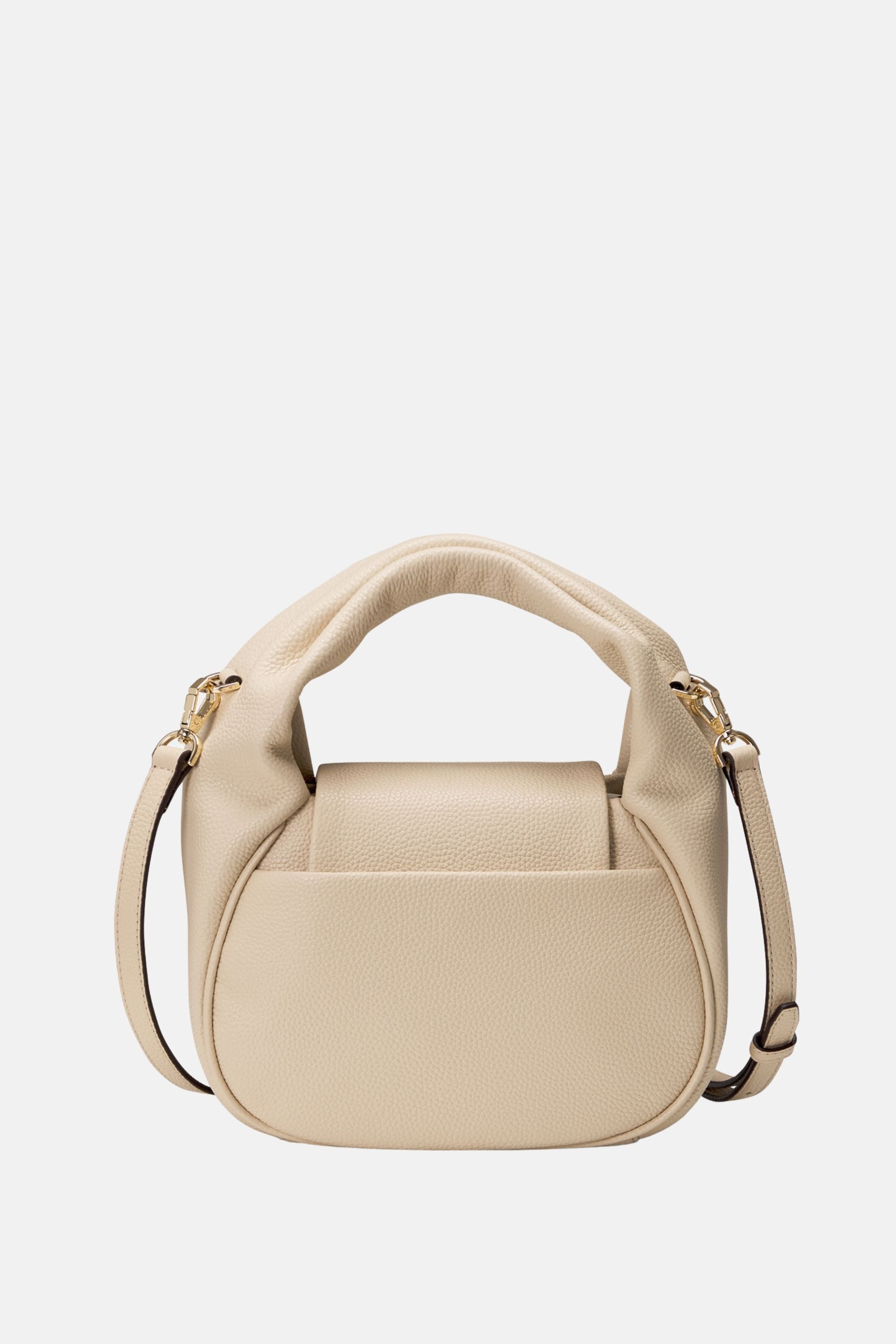Oryany - Anaan Medium Satchel Tote – Top Handle Crossbody Bag - Cream Leather
