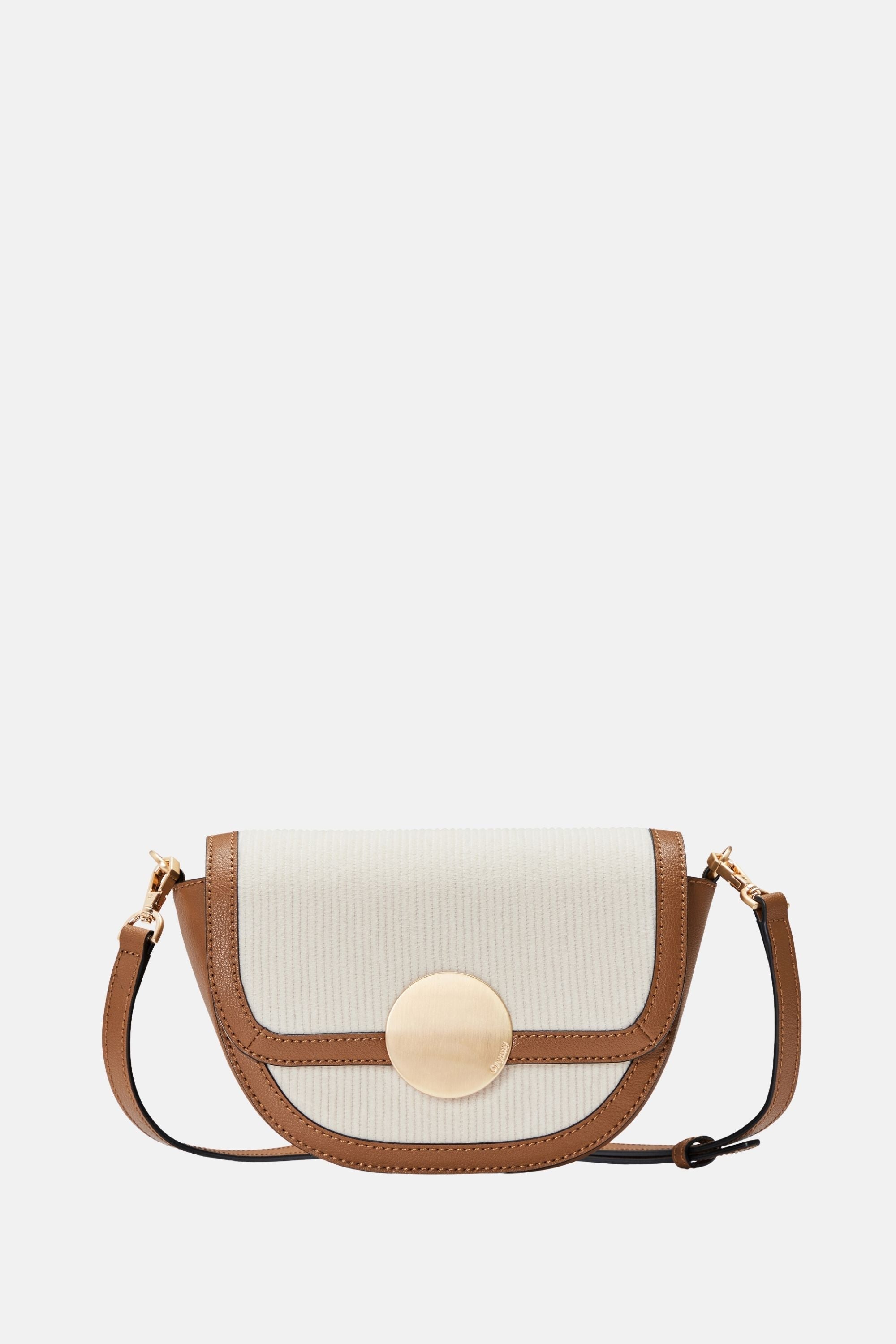 Oryany - Lottie Canvas Crossbody Small Handbags - Sand Brown