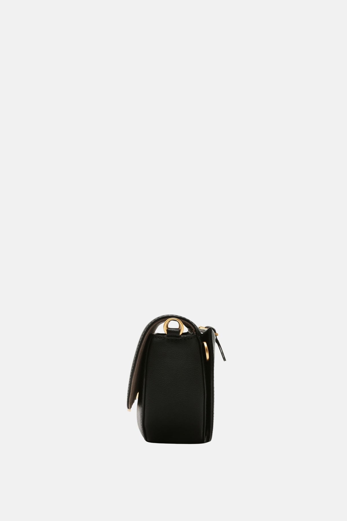 Oryany - Lottie Saddle Crossbody Small Handbags - Black Leather