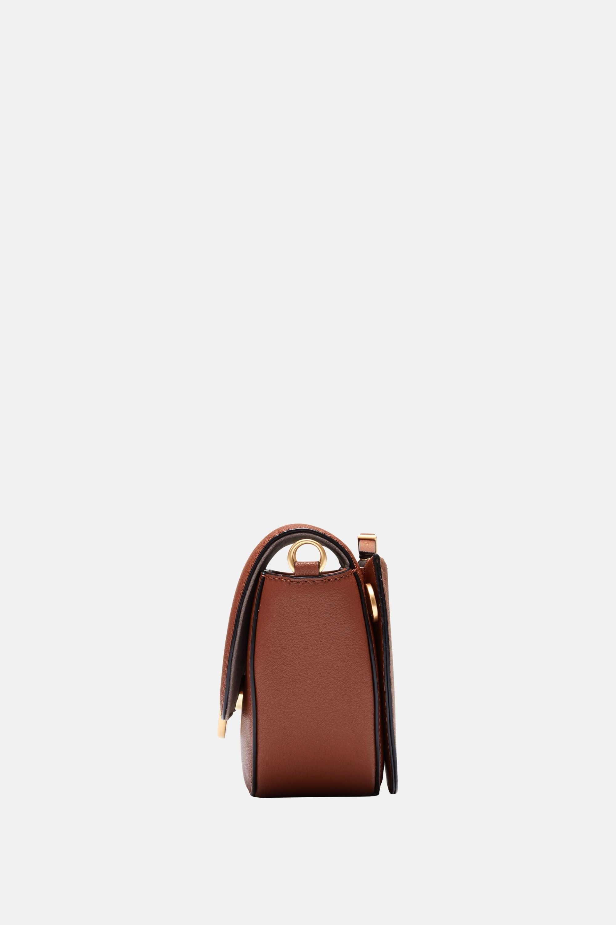 Oryany - Lottie Saddle Crossbody Small Handbags - Toffee Tan Leather