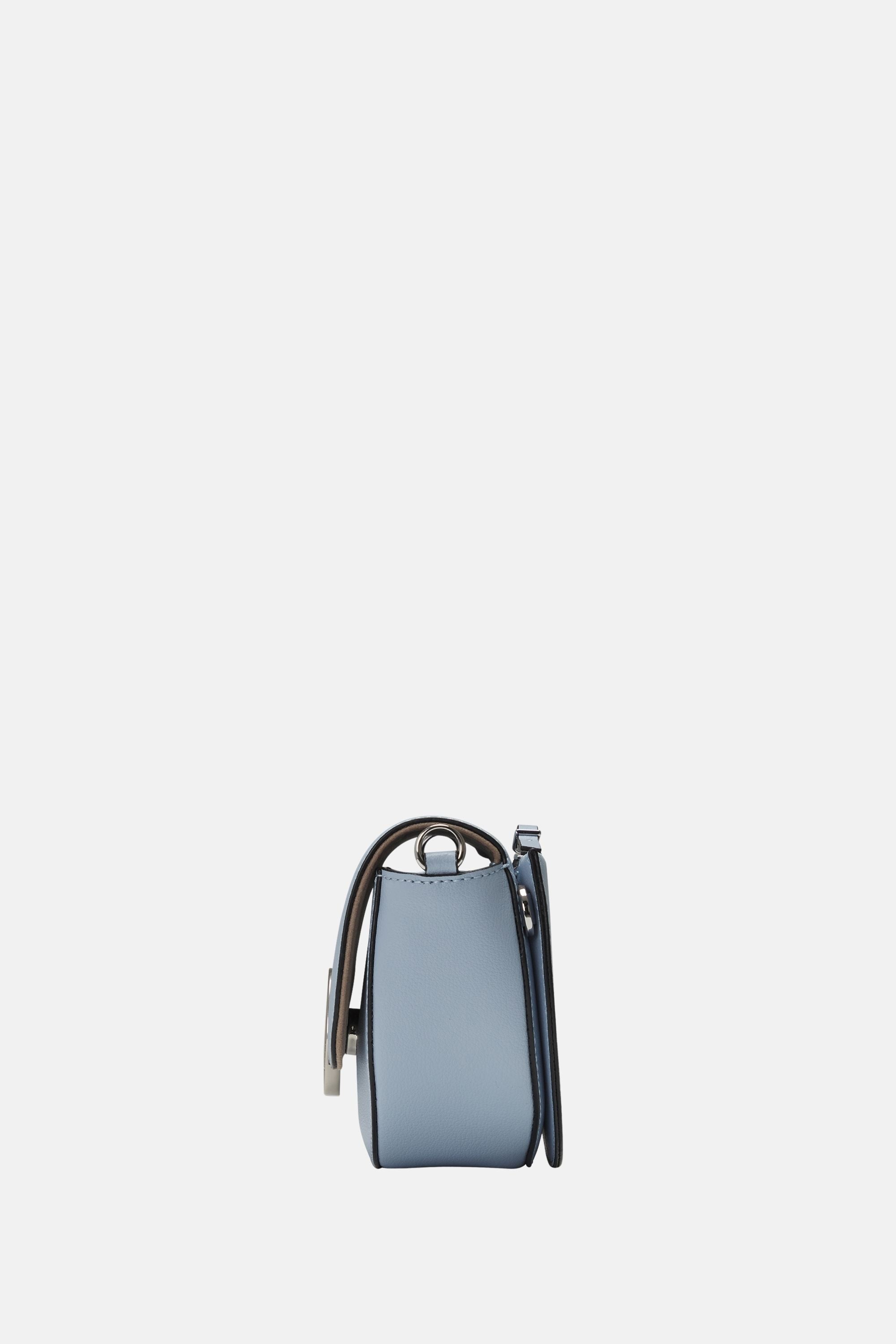 Oryany - Lottie Saddle Crossbody Small Handbags - Space Blue Leather