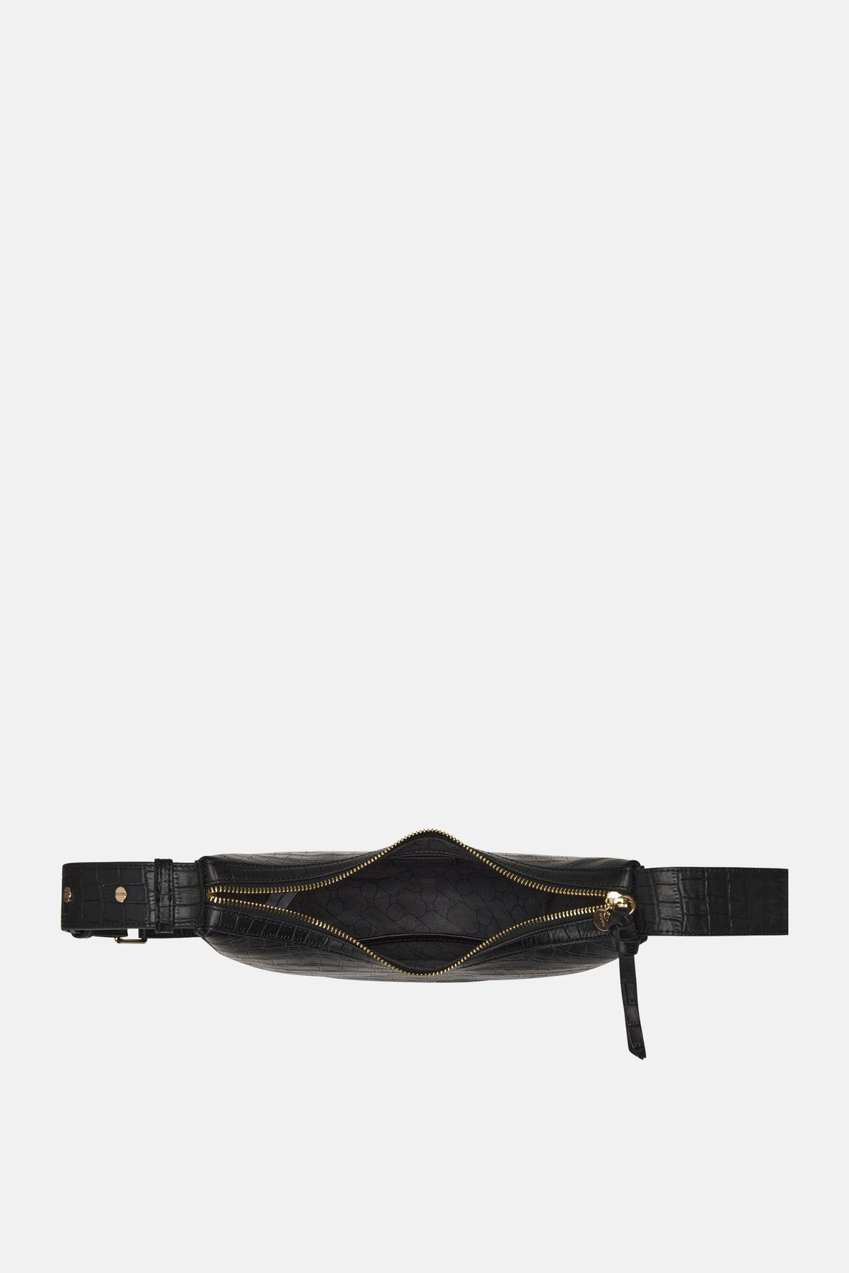 Oryany - Rookie Croco Crossbody Medium Handbags - Black