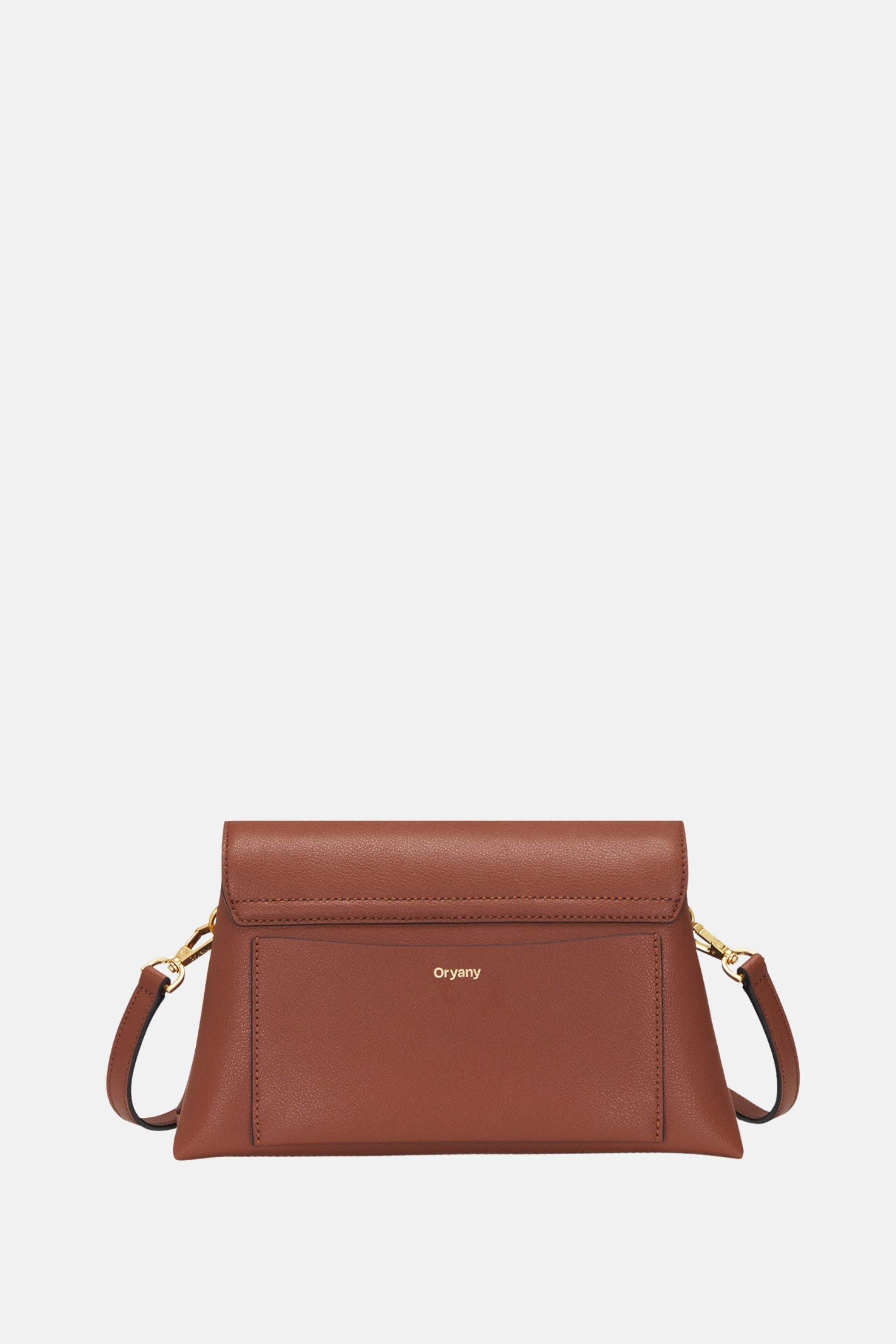Oryany - Lottie Flap Crossbody Medium Handbags - Toffee Tan Leather
