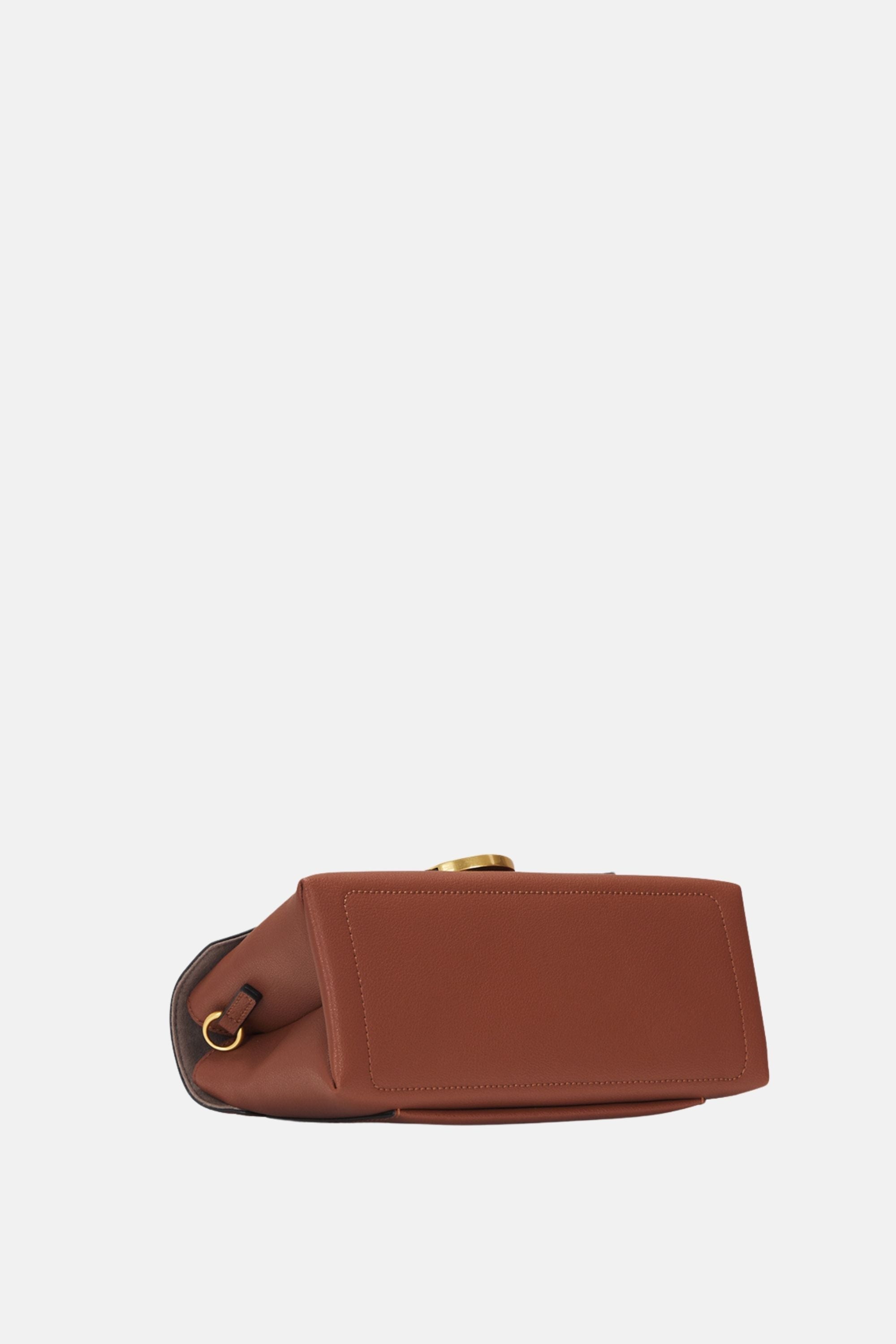 Oryany - Lottie Flap Crossbody Medium Handbags - Toffee Tan Leather