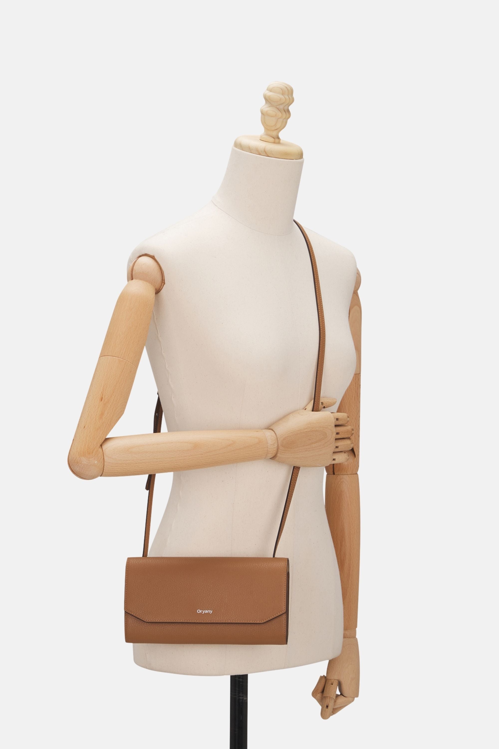 Oryany - Mandy Travel Set Crossbody Handbags - Sand Brown Leather