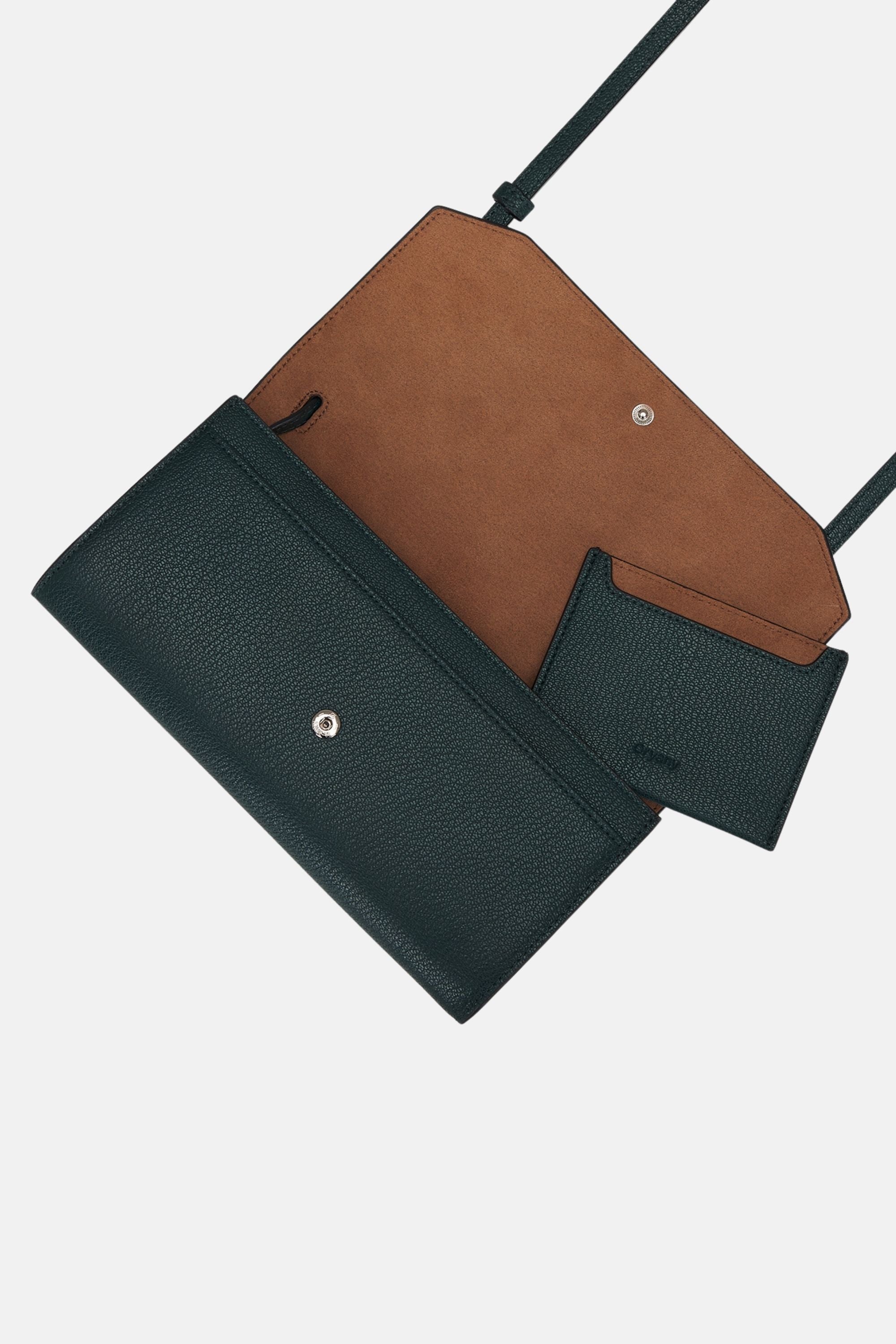 Oryany - Mandy Gift Set Handbags - Deep Green Leather