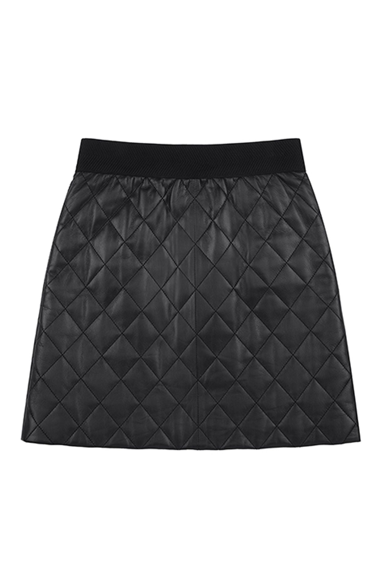 Oryany - Leather Quilting Skirt