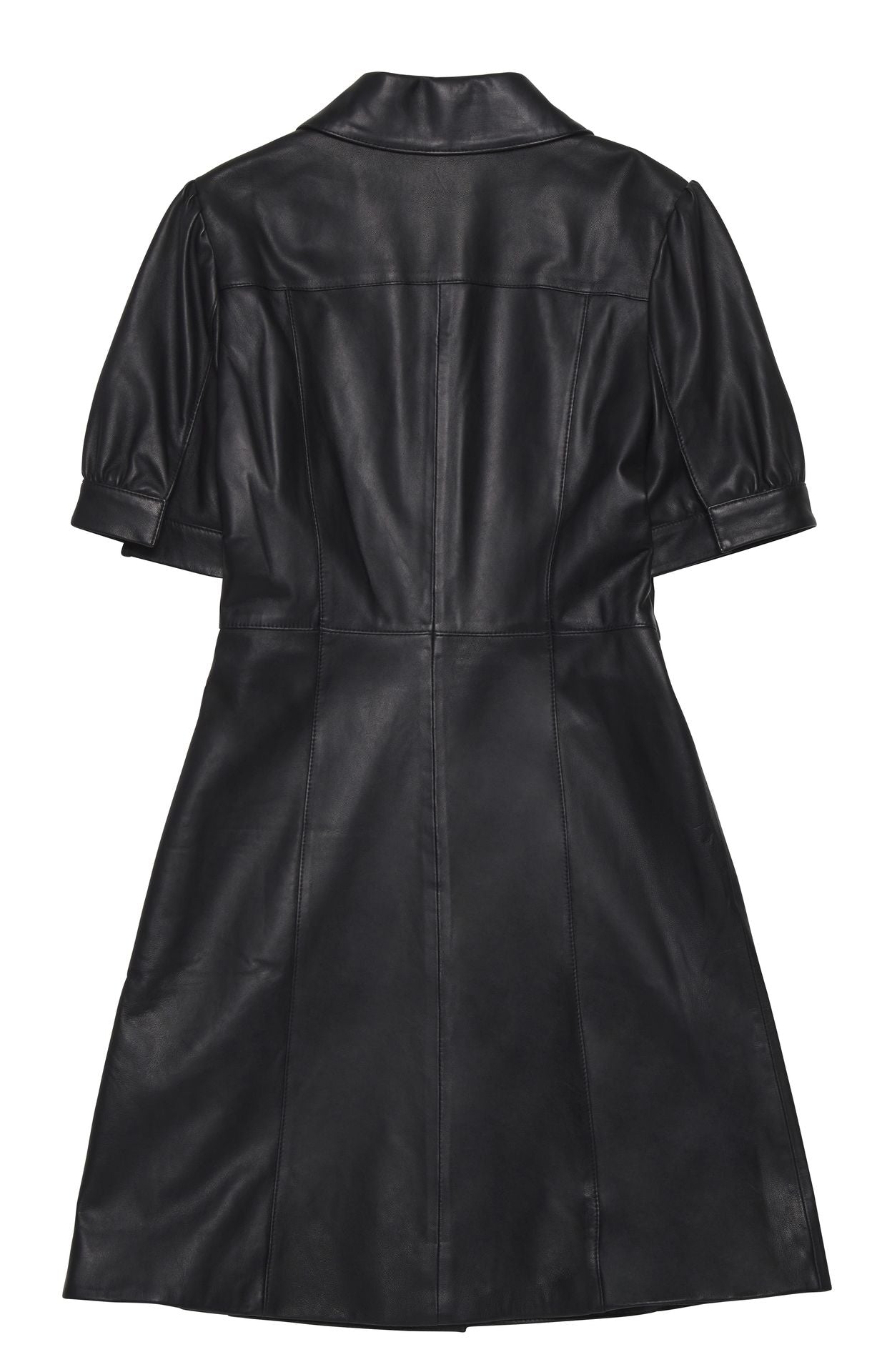 Oryany - Leather Short Sleeve Dress