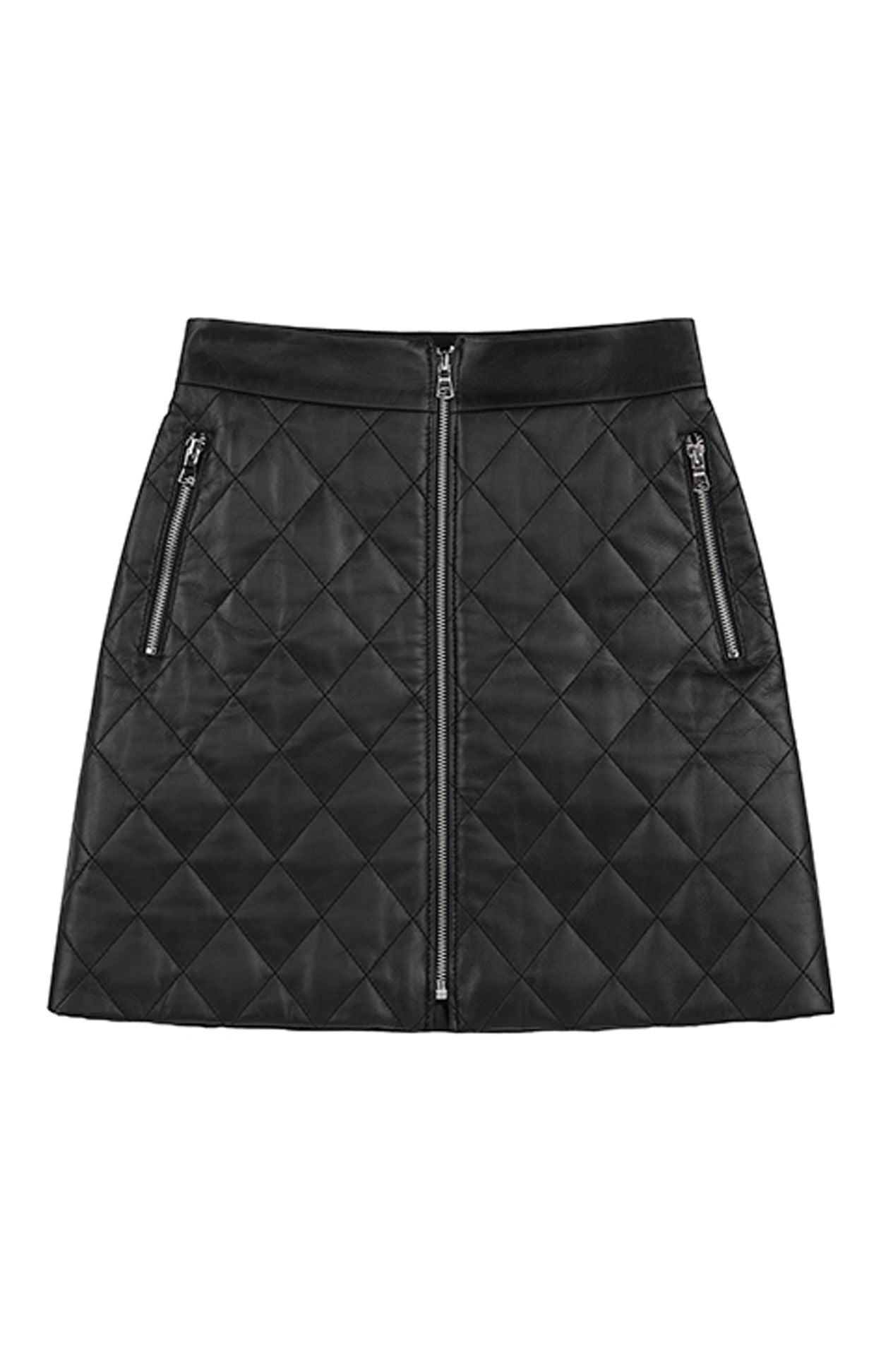 Oryany - Leather Quilting Skirt