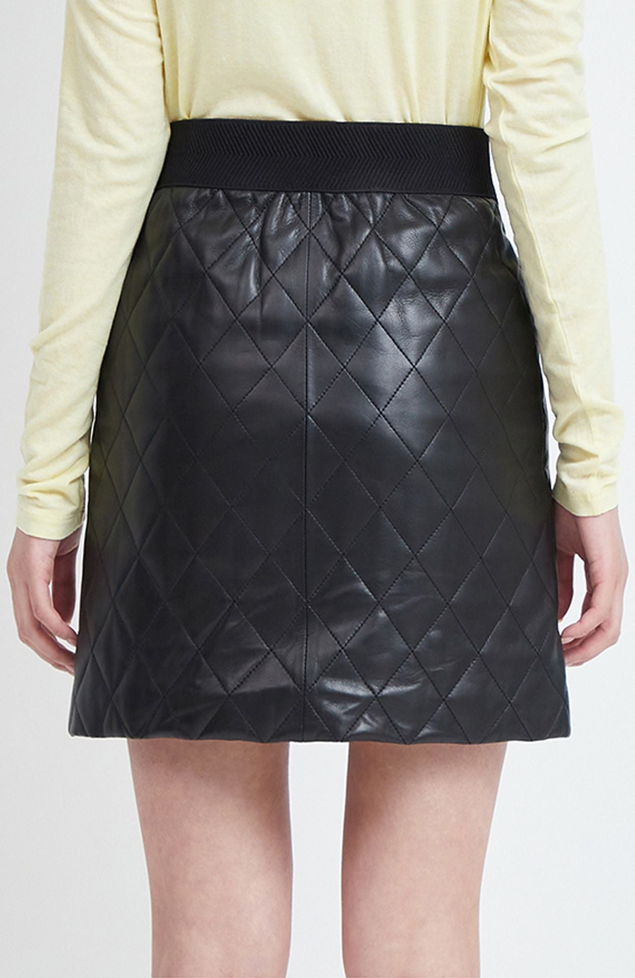 Oryany - Leather Quilting Skirt
