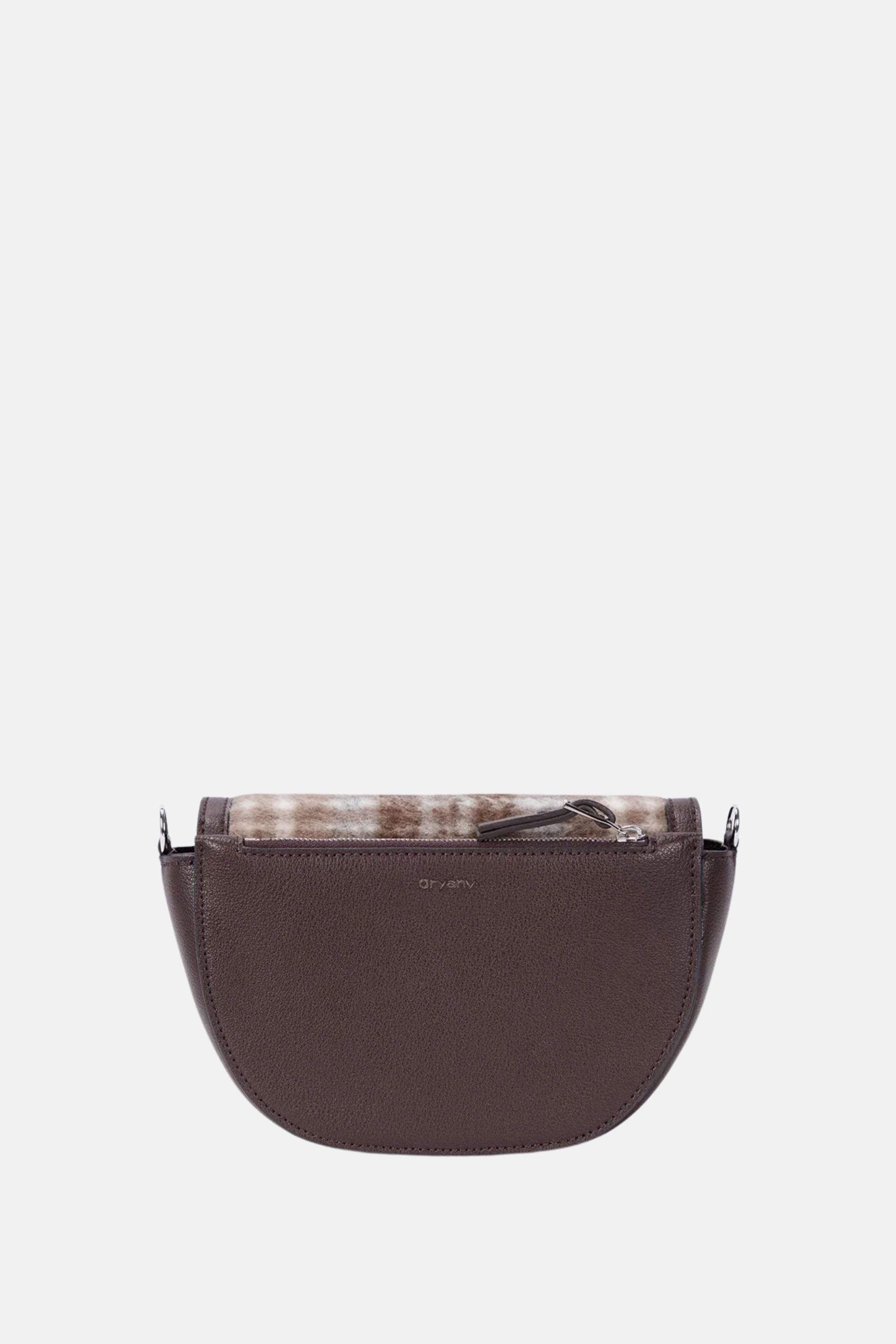 Oryany - Lottie Check Crossbody Small Handbags - Brown