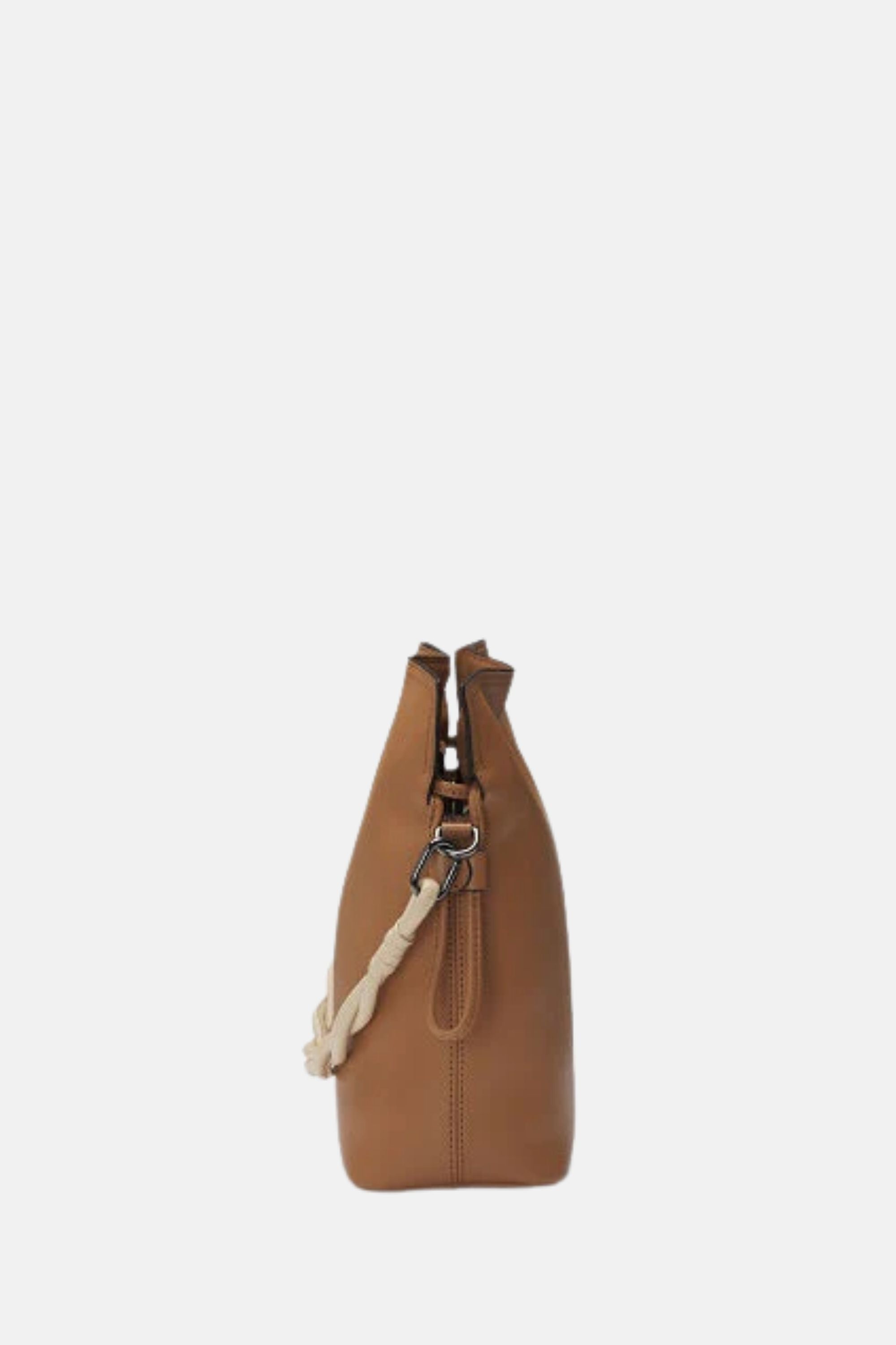 Oryany - Madeleine Bucket Medium Crossbody Handbags - Sand Brown