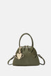 Oryany - Adele Mini Satchel Handbags - Olive Leather
