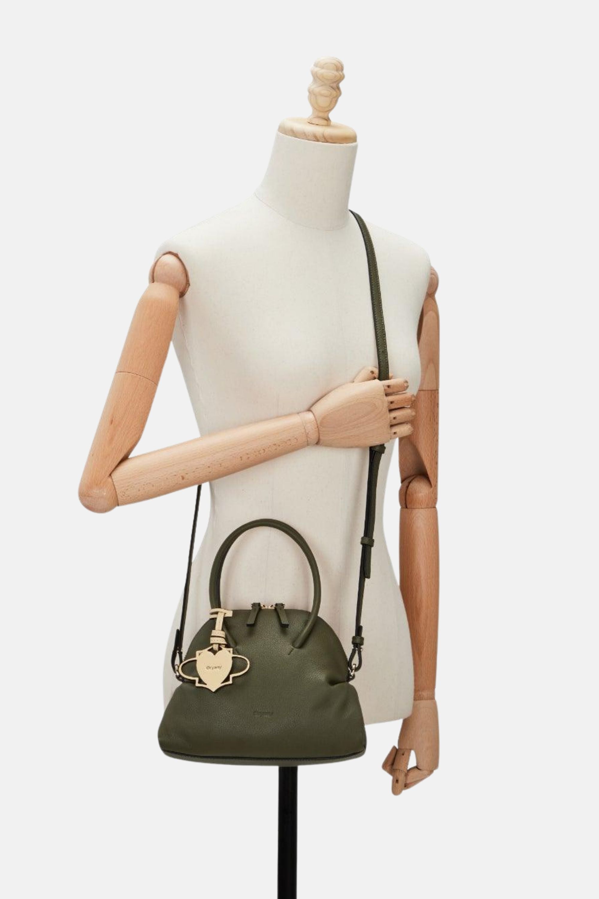 Oryany - Adele Mini Tote Small Crossbody Handbags - Olive