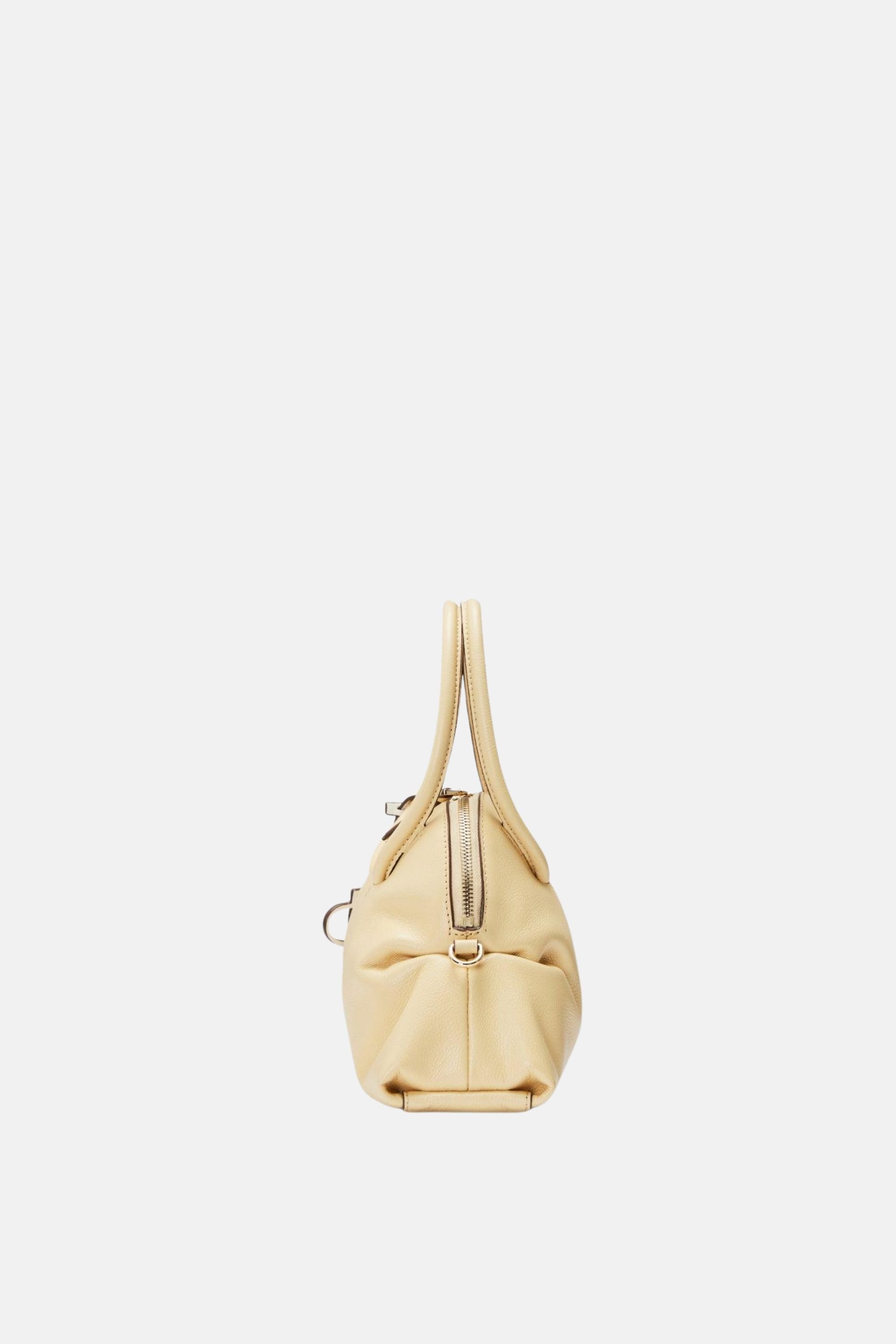 Oryany - Adele Mini Satchel Handbags - Butter Cream Leather