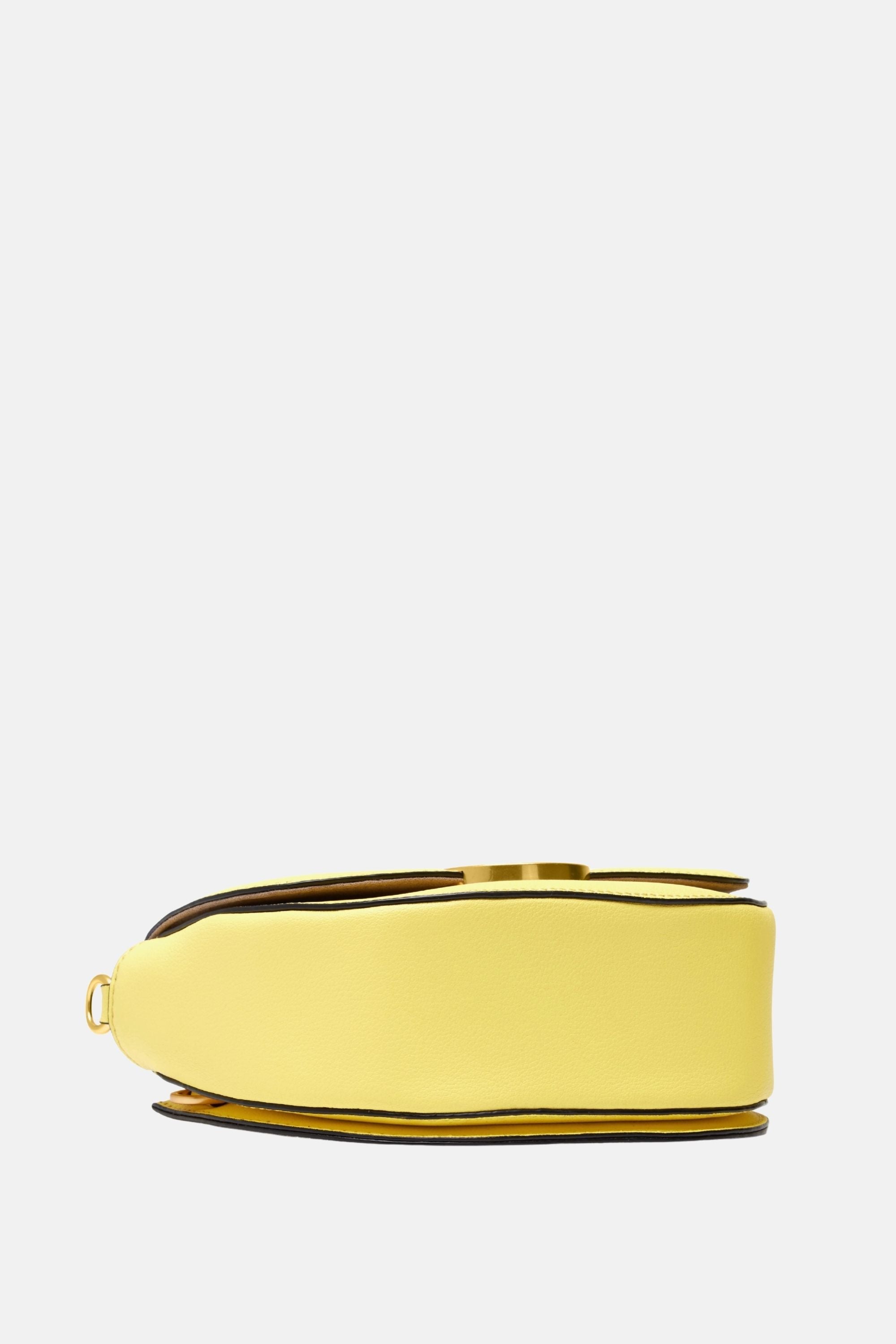 Oryany - Lottie Saddle Crossbody Small Handbags - Banana Leather