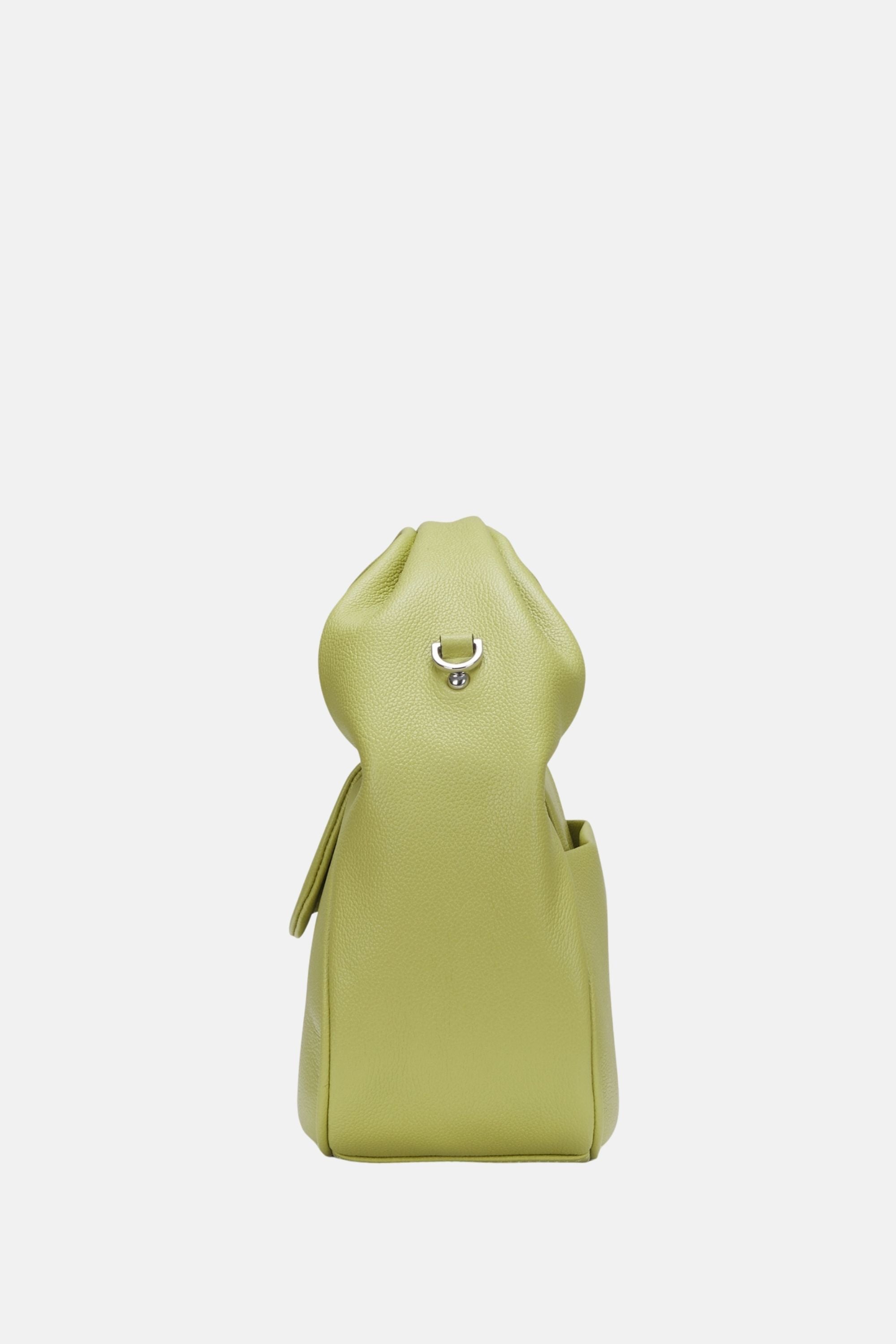 Oryany - Anaan Medium Satchel Tote – Top Handle Crossbody Bag - Sweet Green Leather