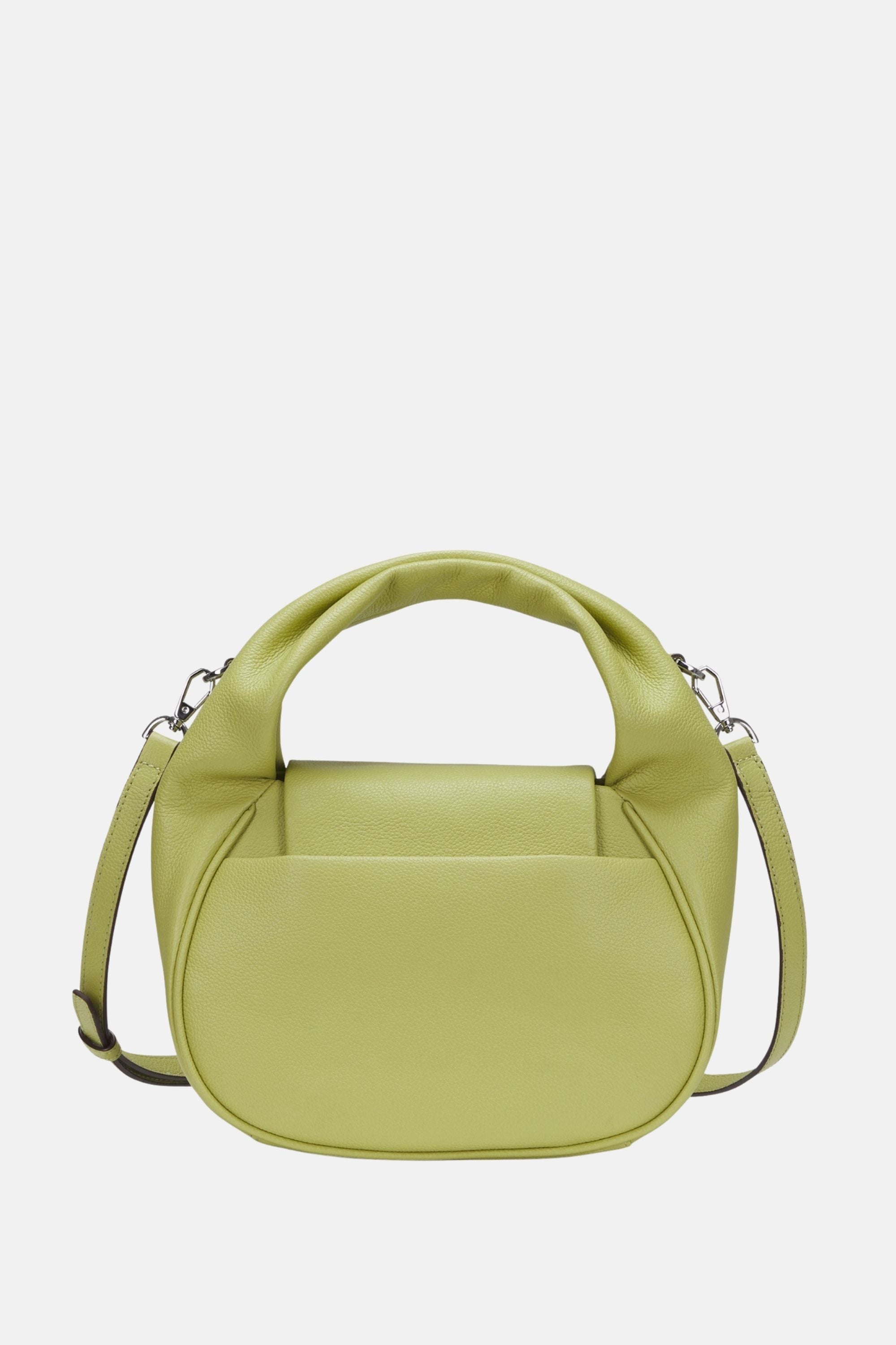 Oryany - Anaan Medium Satchel Tote – Top Handle Crossbody Bag - Sweet Green Leather