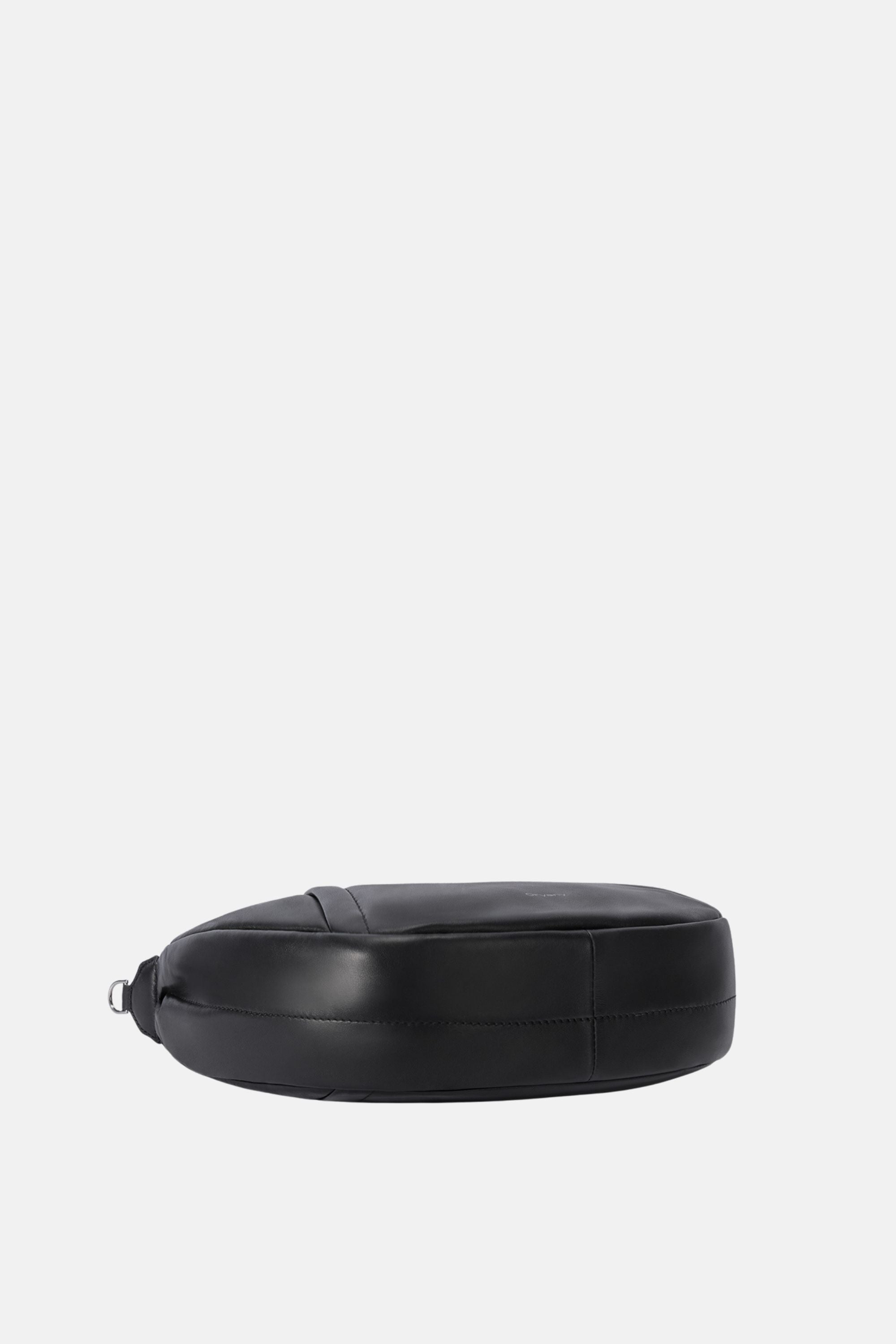 Oryany - Banana Leather M Crossbody Handbags - BLACK