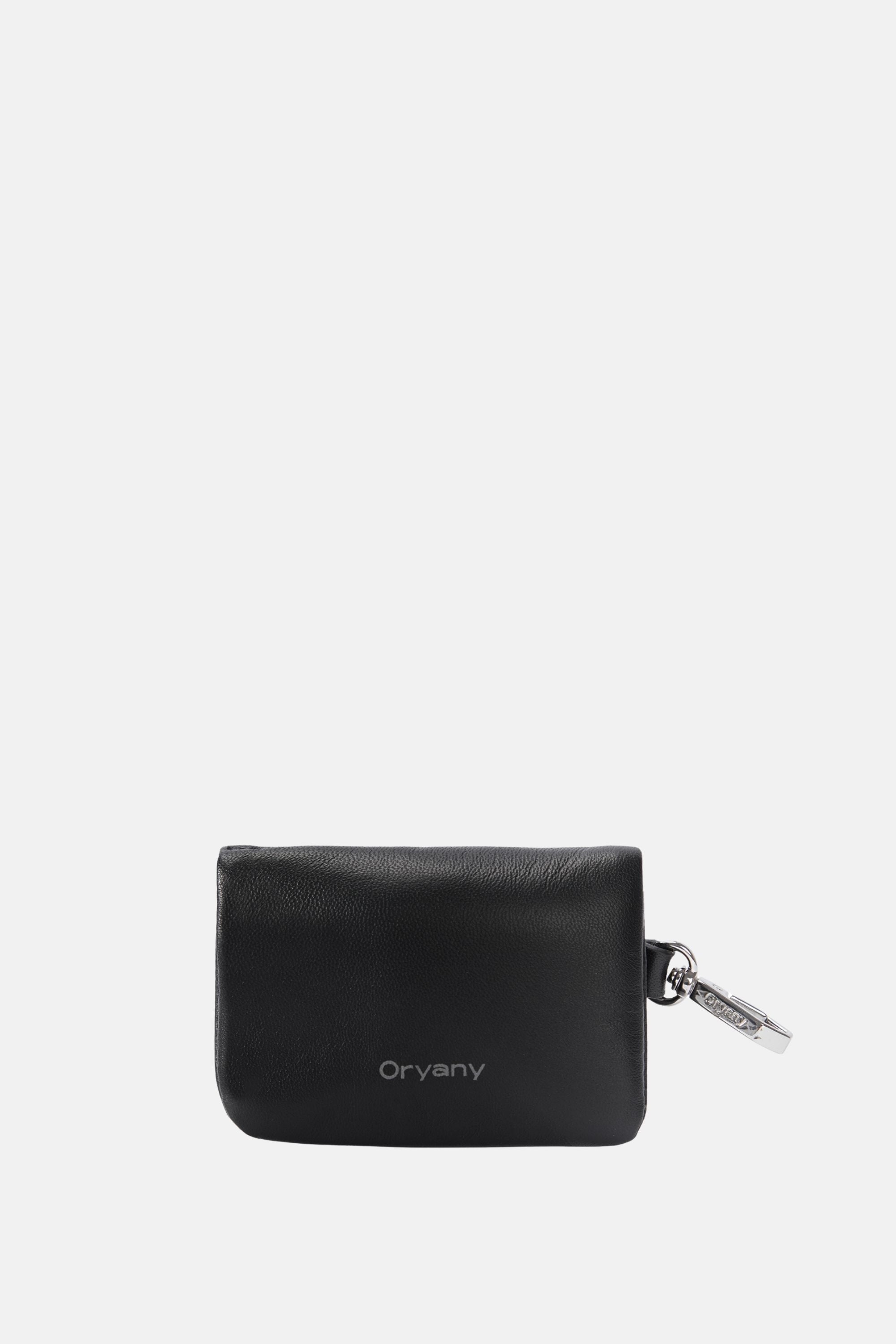 Oryany - Banana Leather M Crossbody Handbags - Black