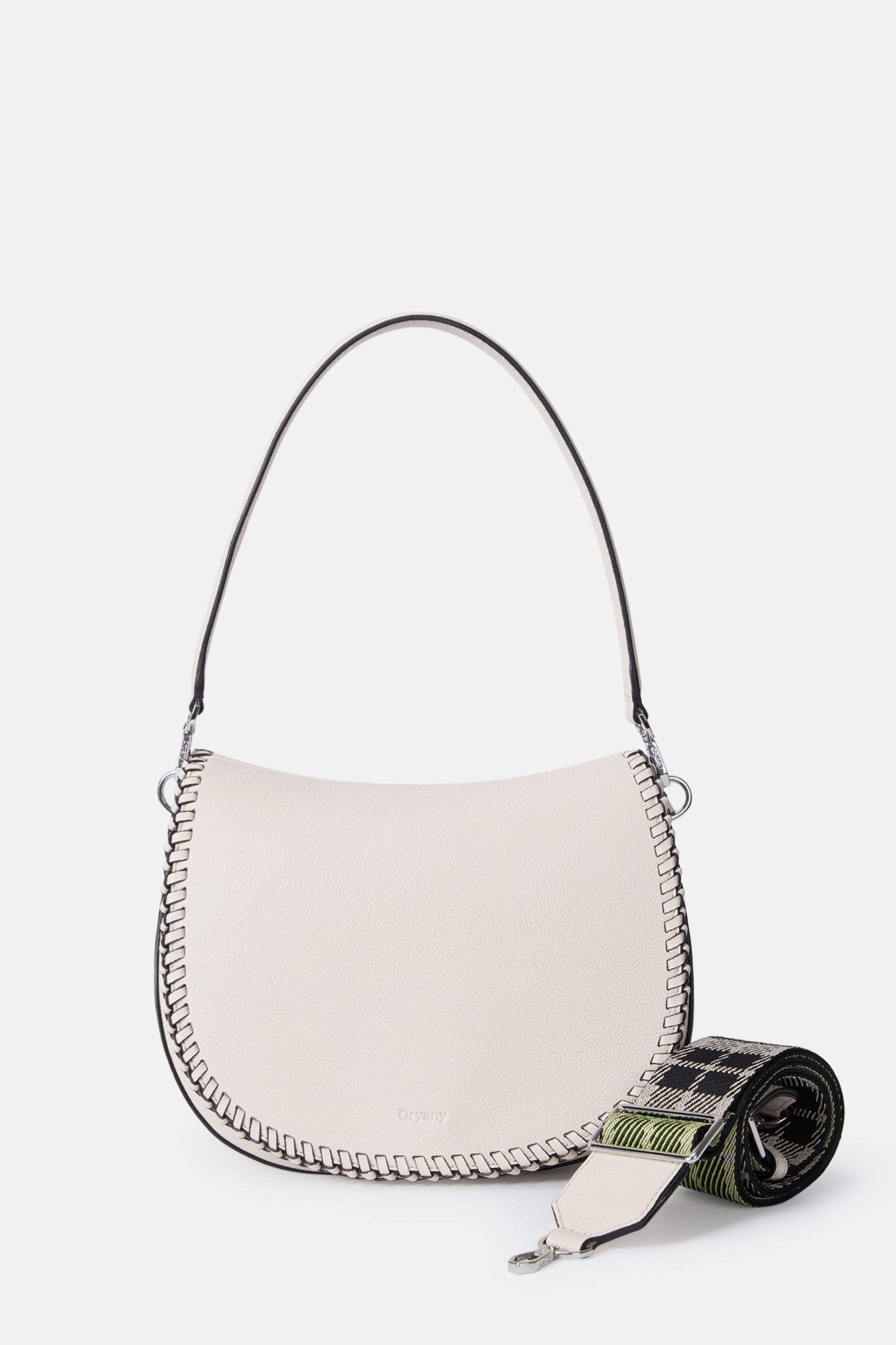 Oryany - Bentley Saddle Bag Medium - Vanilla Cream Leather
