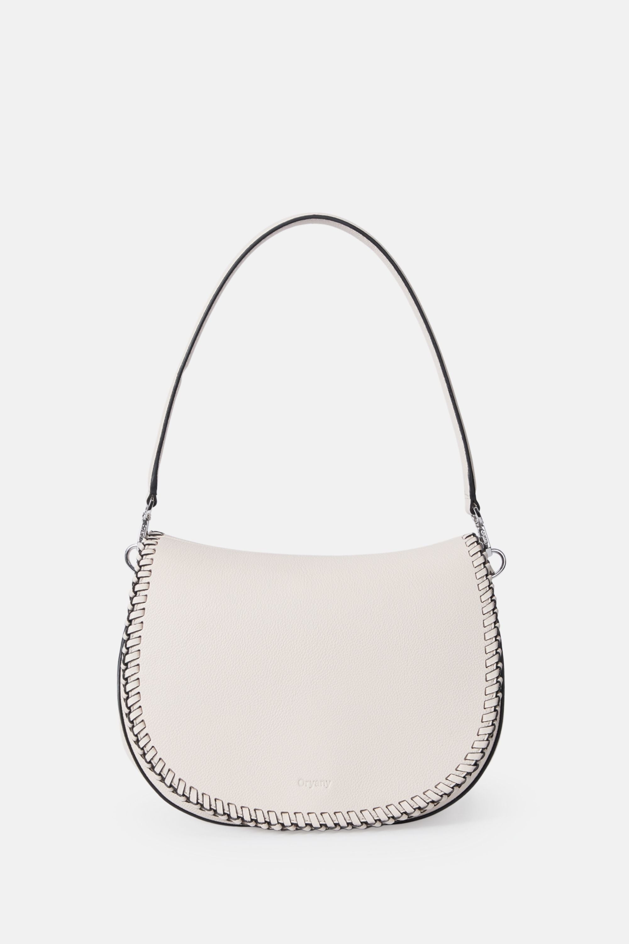 Oryany - Bentley Saddle Bag Medium - Vanilla Cream Leather