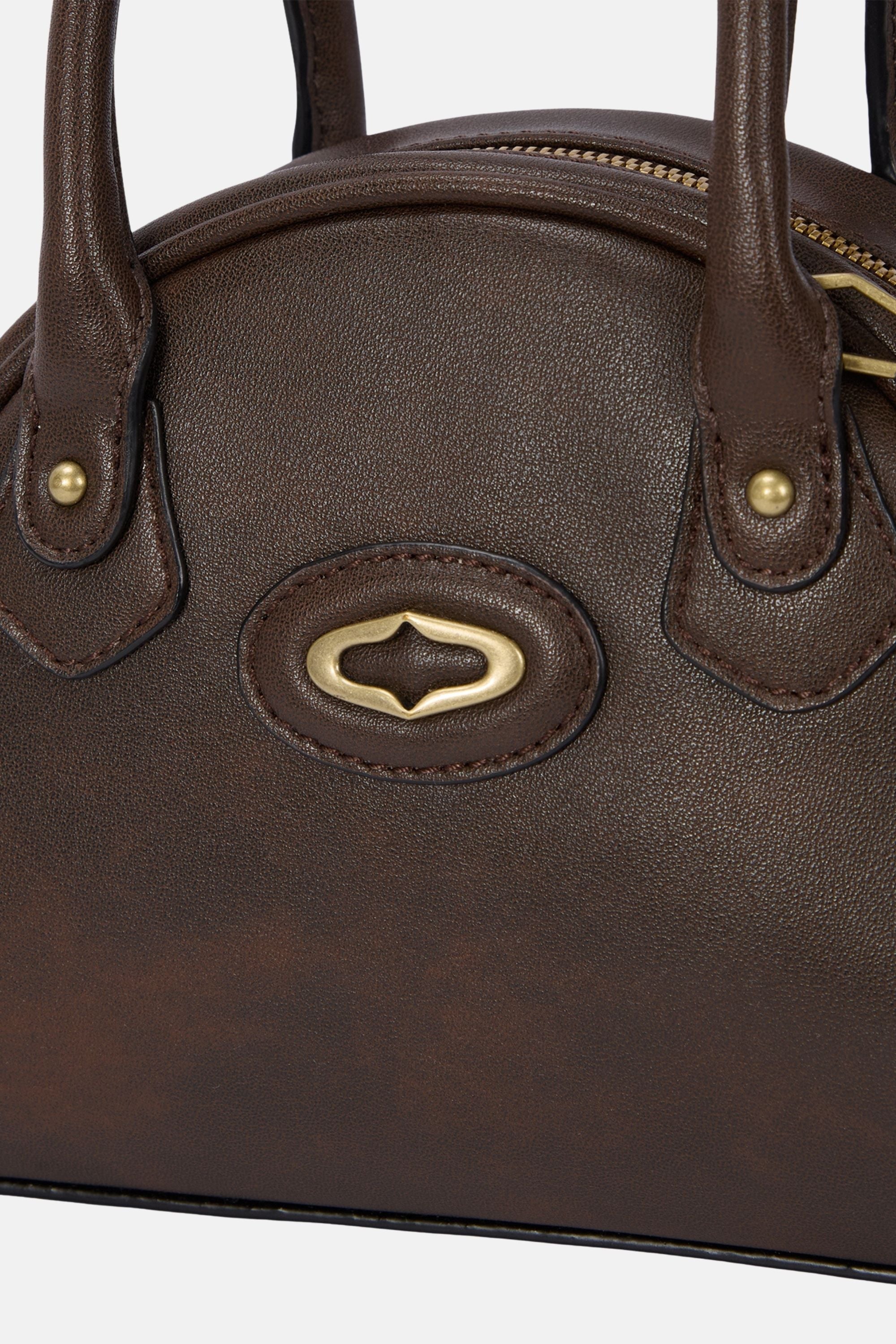 Oryany - Bestie Tote Small Crossbody Handbags - Vintage Brown