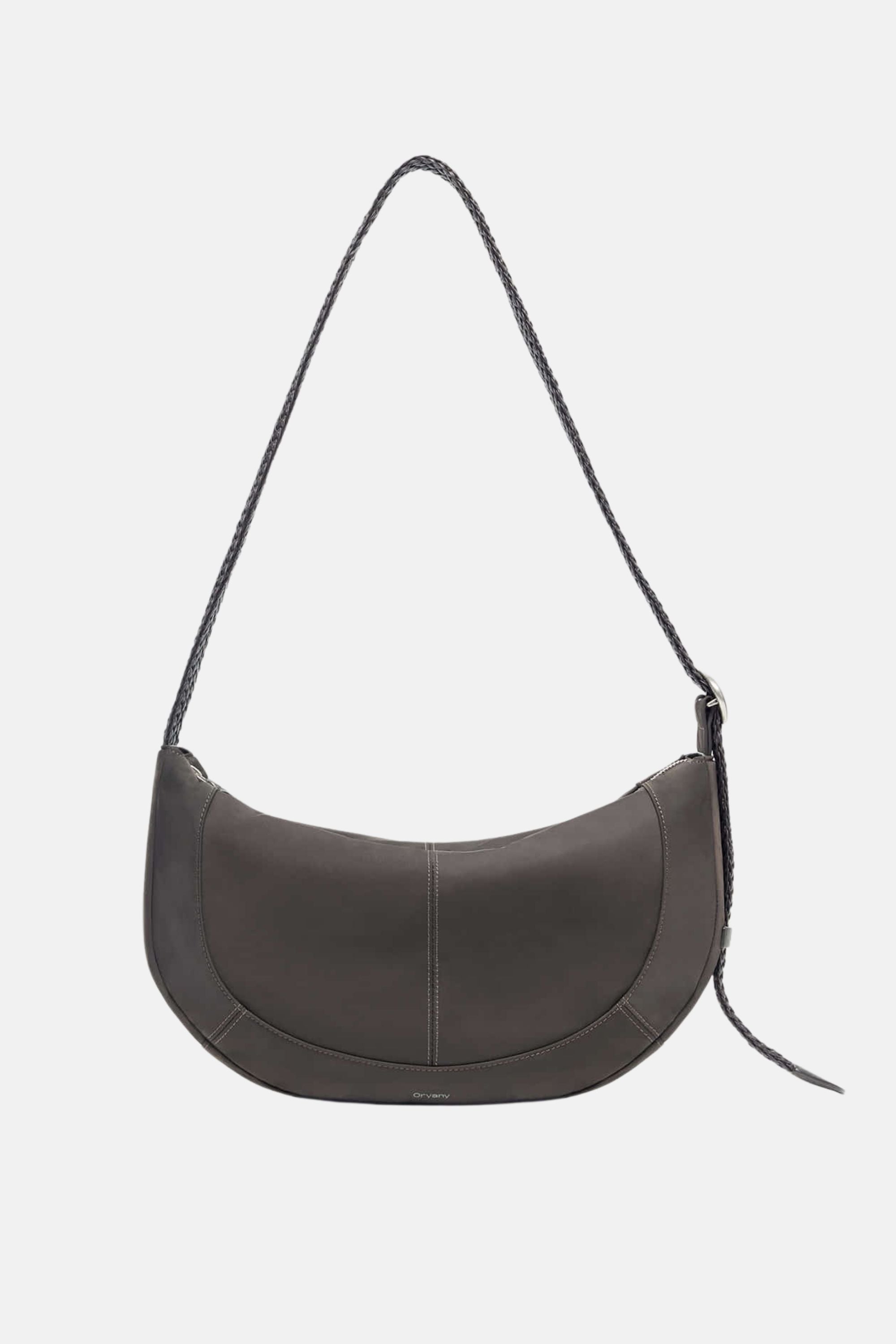 Oryany - Braid Smoky Brown Crossbody Bag