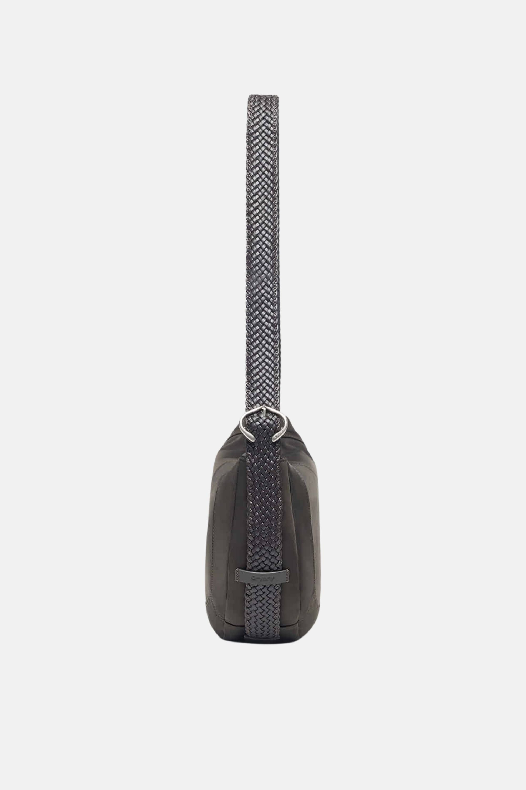 Oryany - Braid Smoky Brown Crossbody Bag