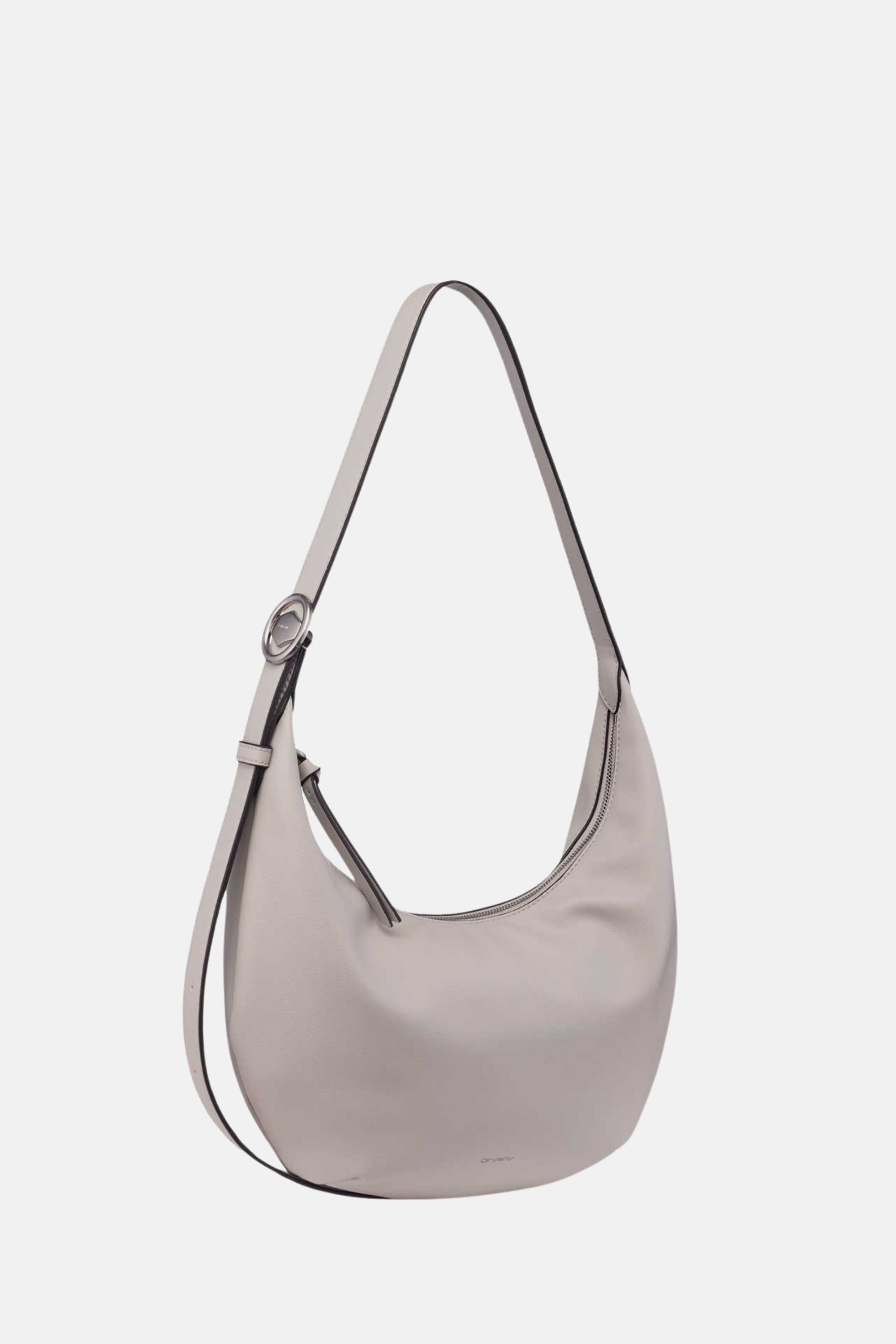 Oryany - Crescent Shoulder - Hobo Bag - Ecru White