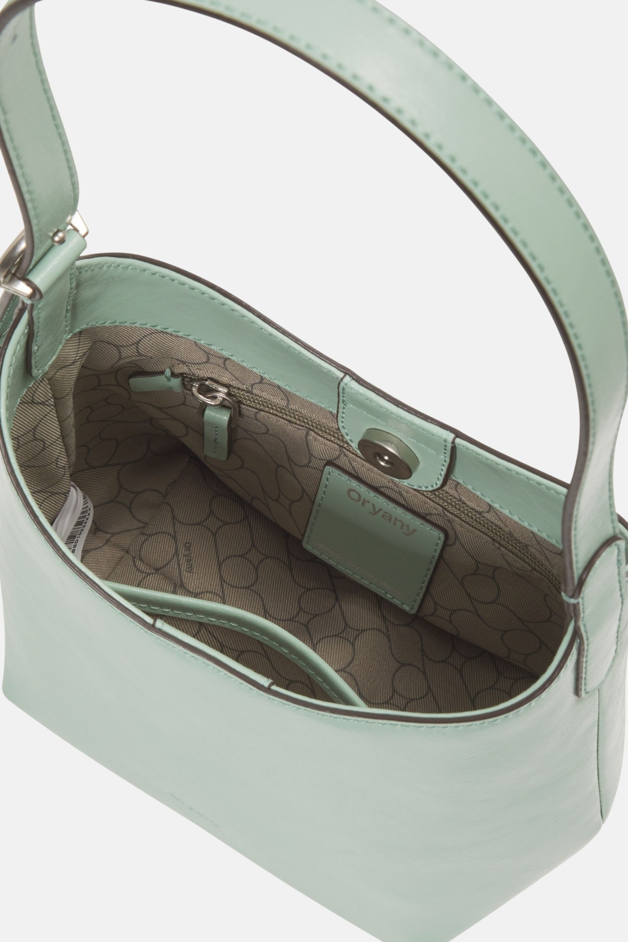 Oryany - Egg Shoulder Handbags - Dust Mint / One size