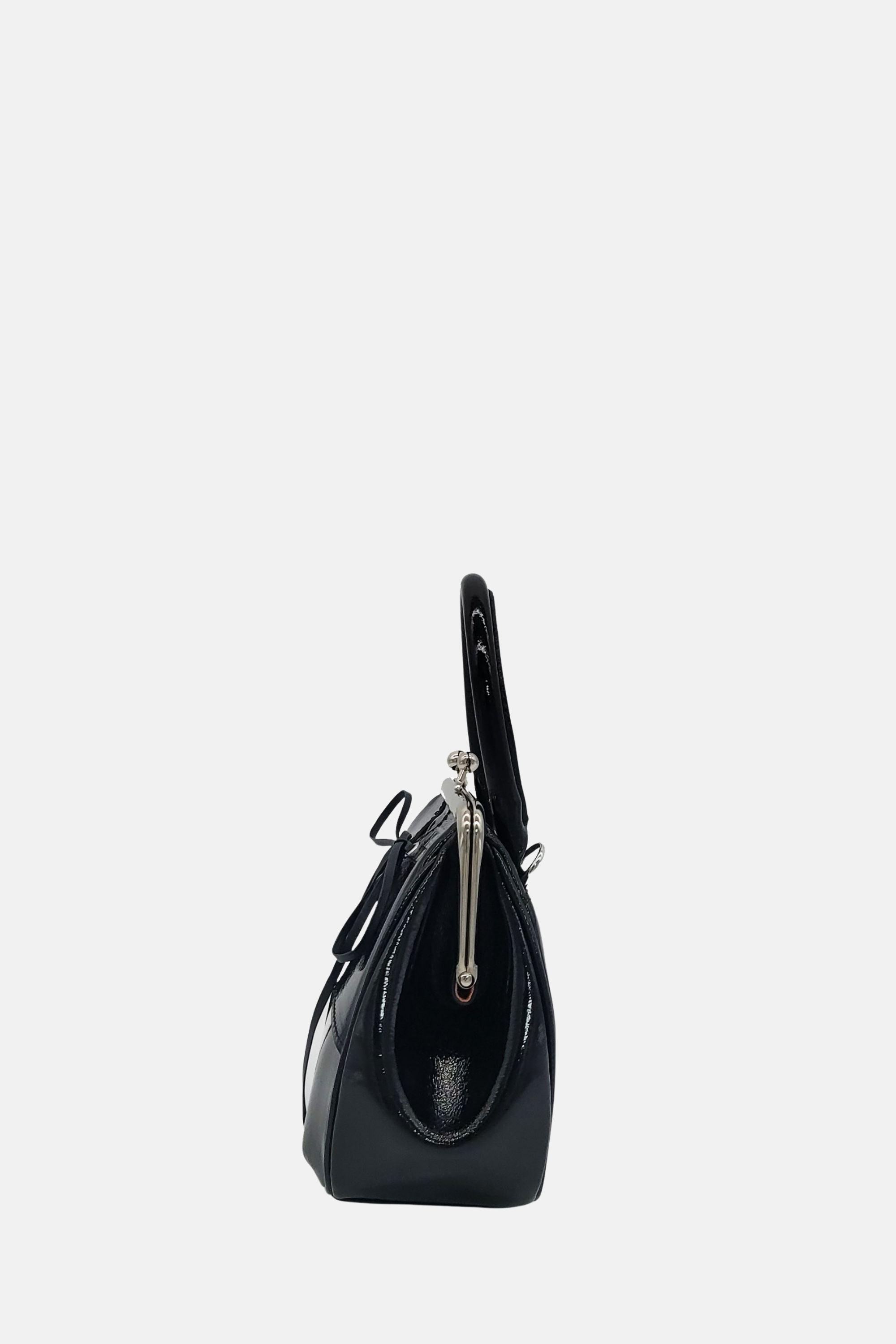Oryany - Lace Up Mini Tote Bag Handbags - Black