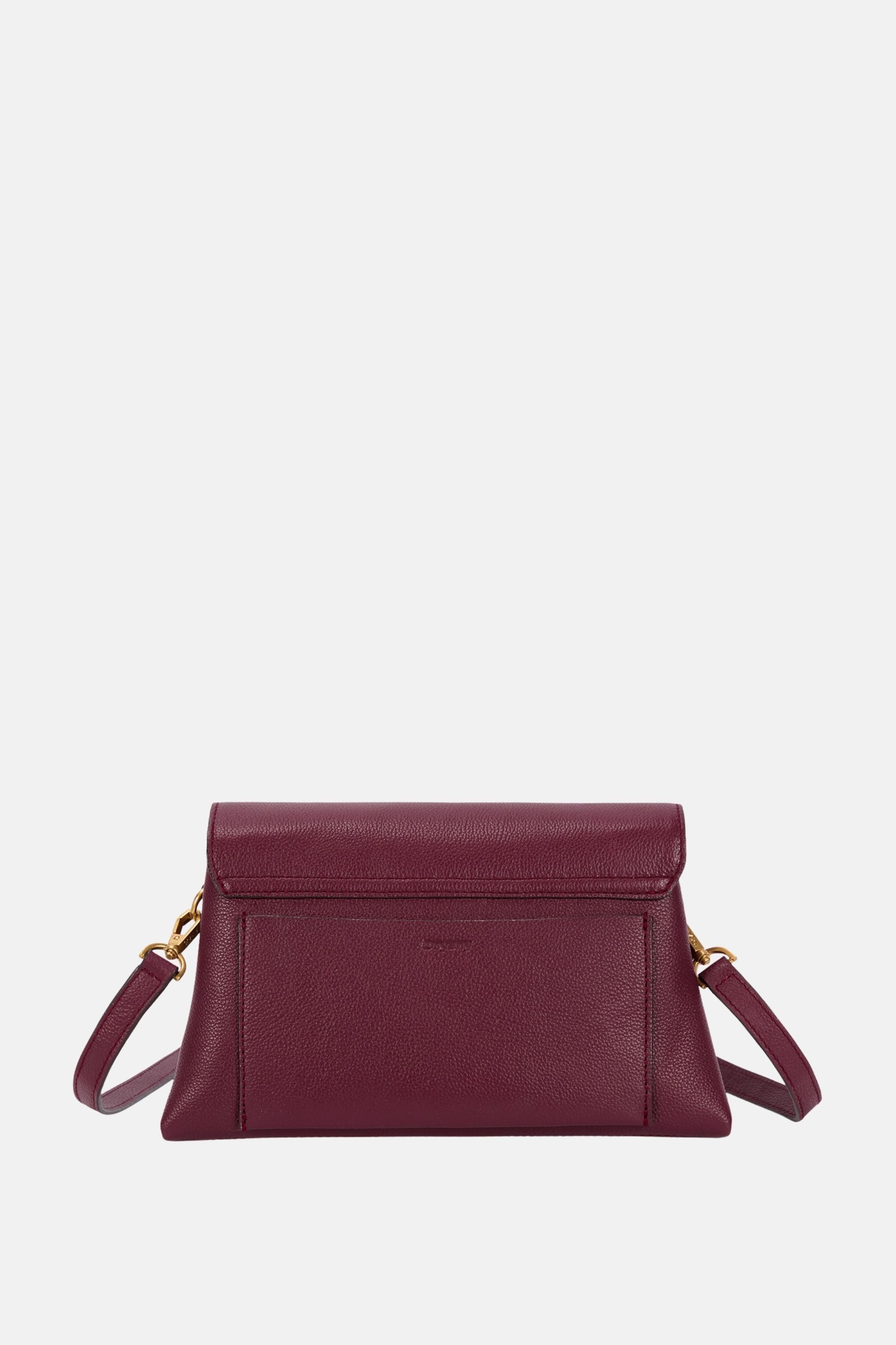 Oryany - Lottie Flap Crossbody Medium Handbags - Maroon Leather
