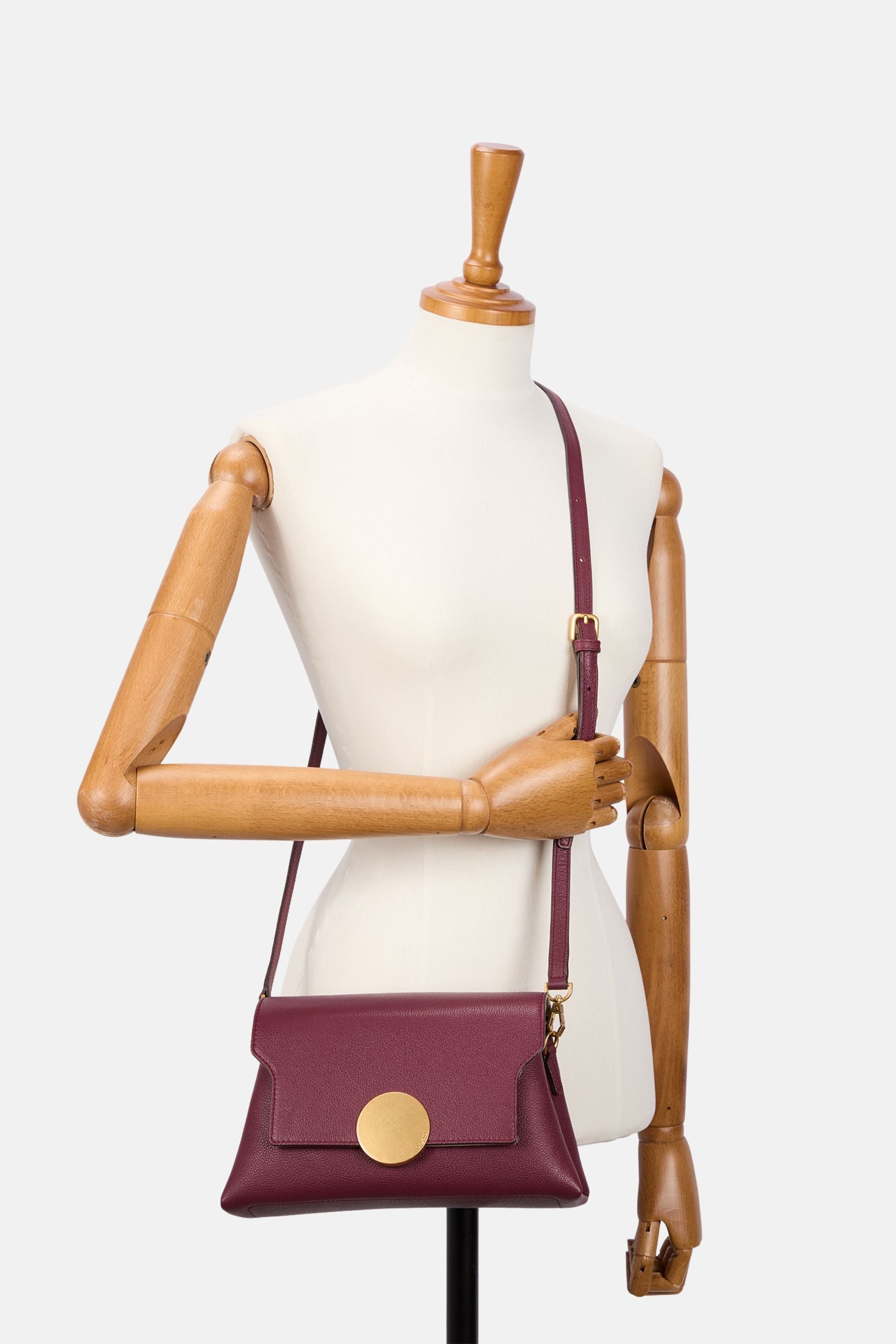 Oryany - Lottie Flap Crossbody Medium Handbags - Maroon / One size