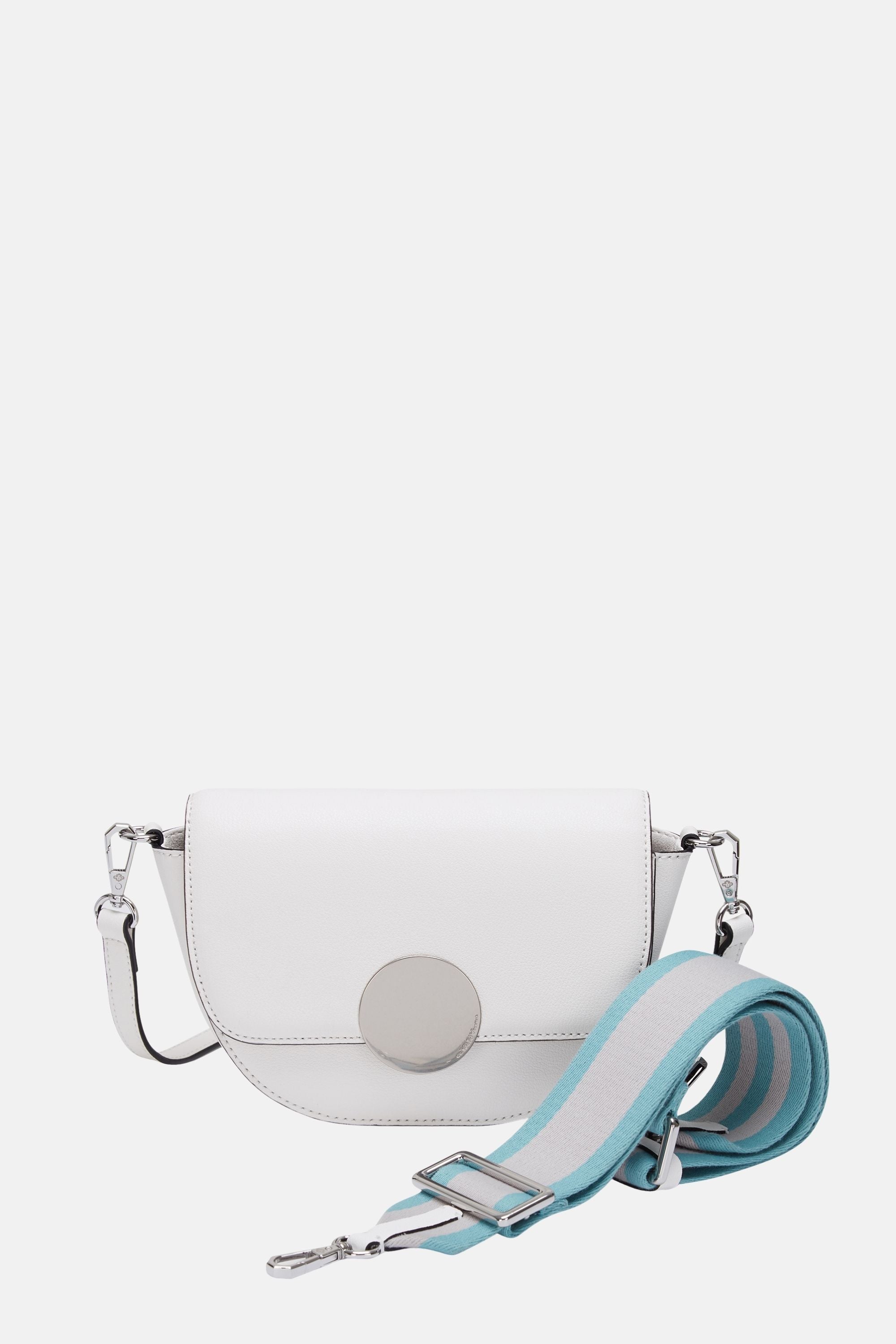 Oryany - Lottie Saddle Crossbody Small Handbags - Cloud Leather