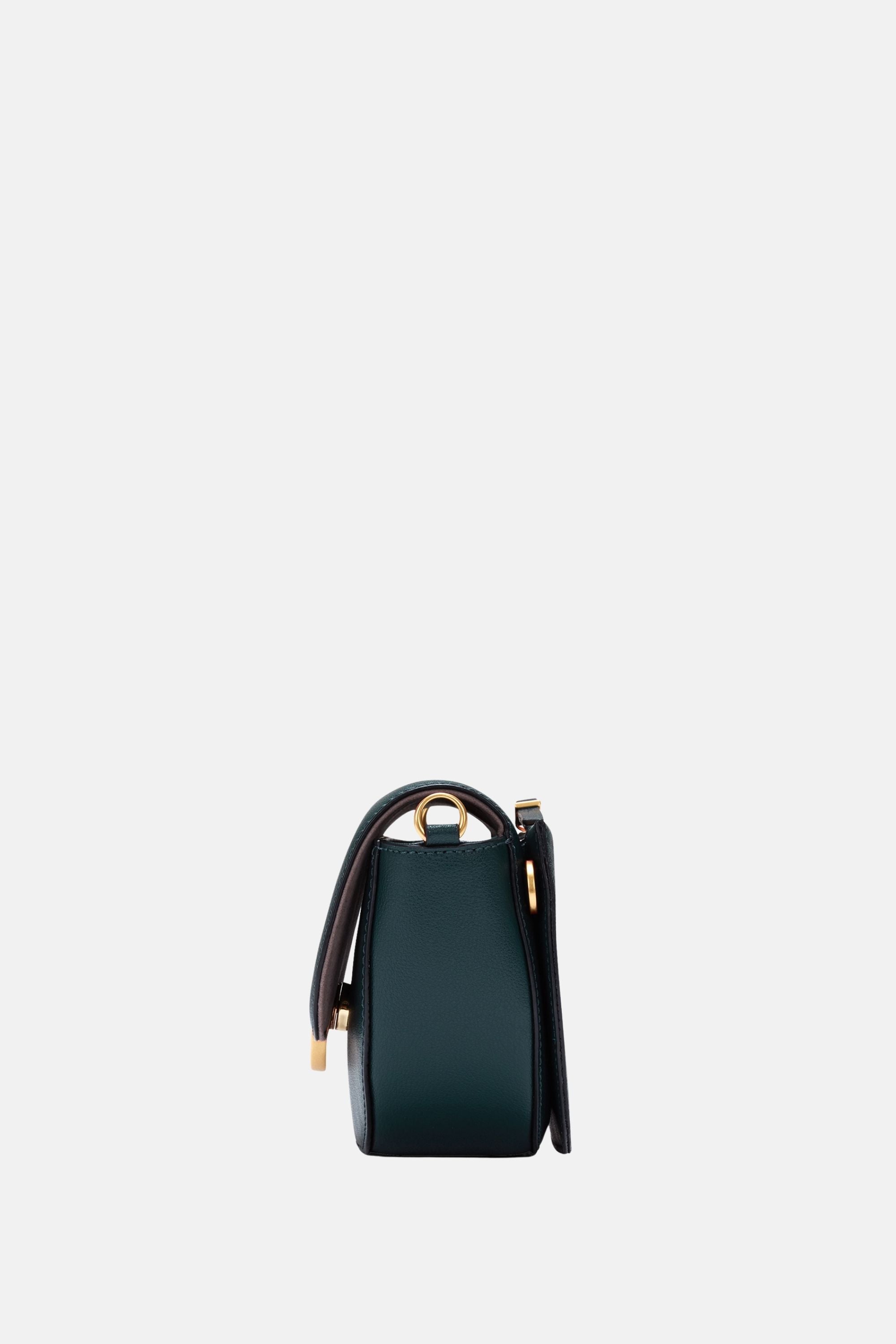 Oryany - Lottie Saddle Crossbody Small Handbags - Green Leather