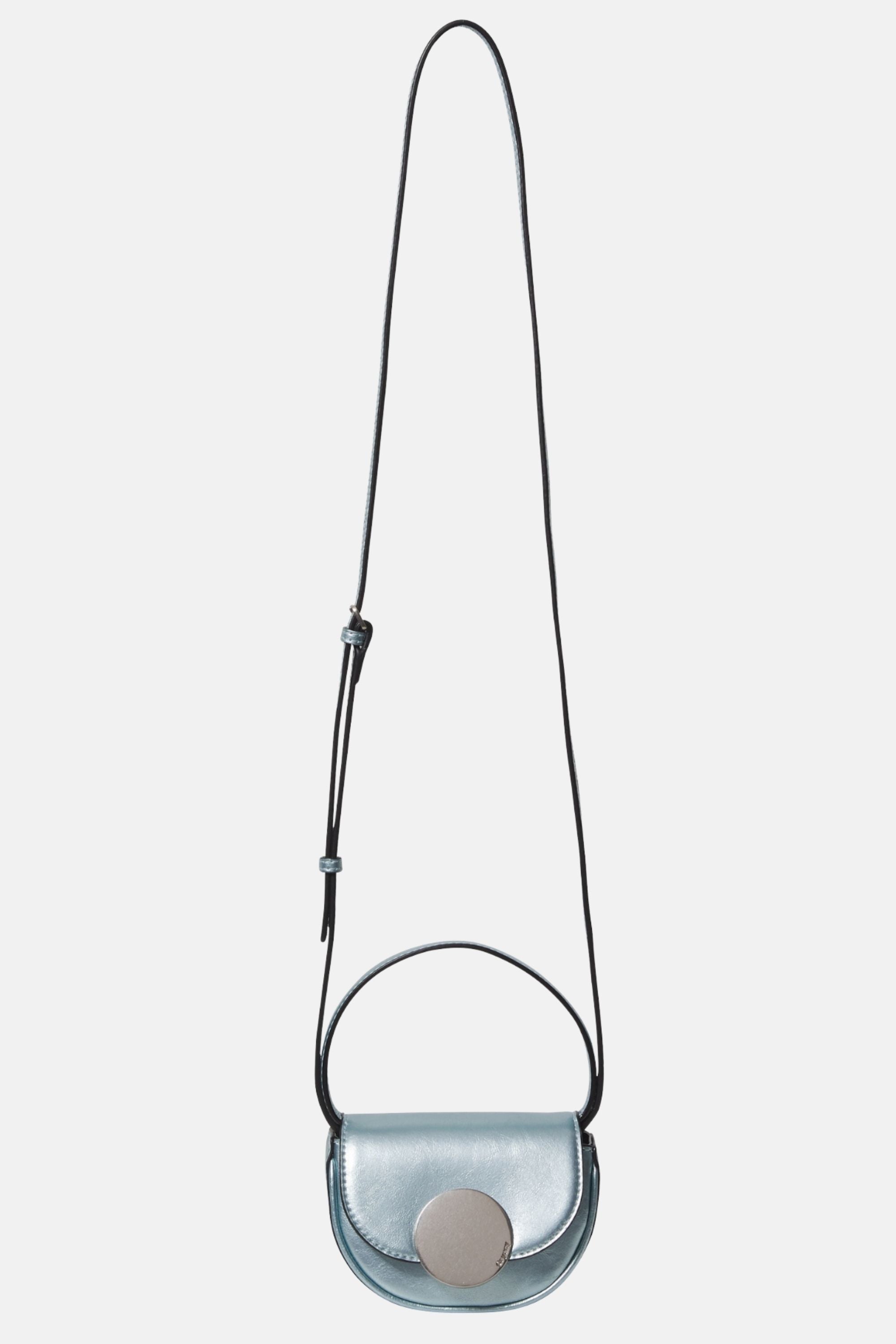 Oryany - Lottie Petite Crossbody Mini Handbags - Blue Silver