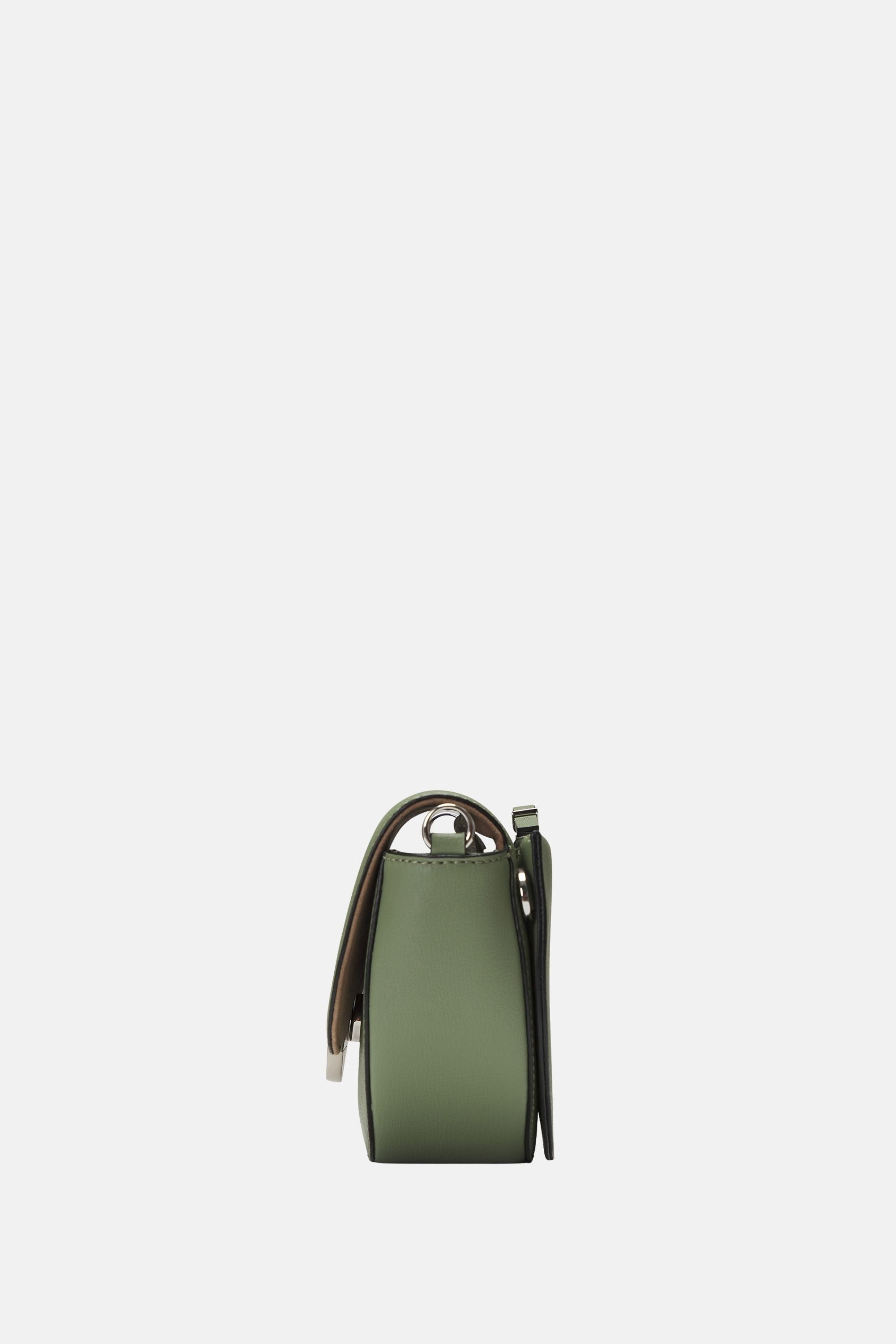 Oryany - Lottie Saddle Crossbody Small Handbags - Jade Green Leather