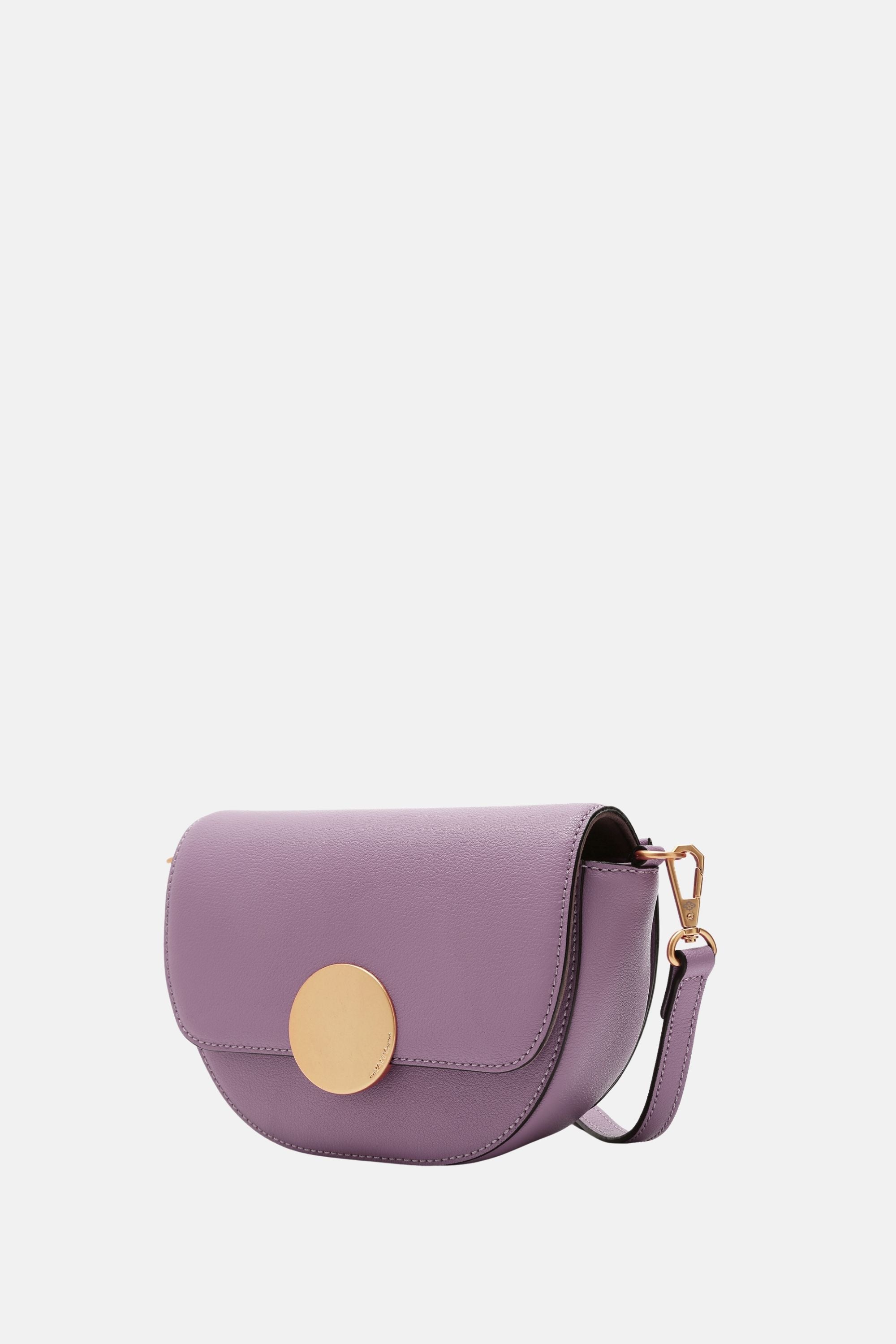 Oryany - Lottie Saddle Crossbody Small Handbags - Dusty Mauve Leather