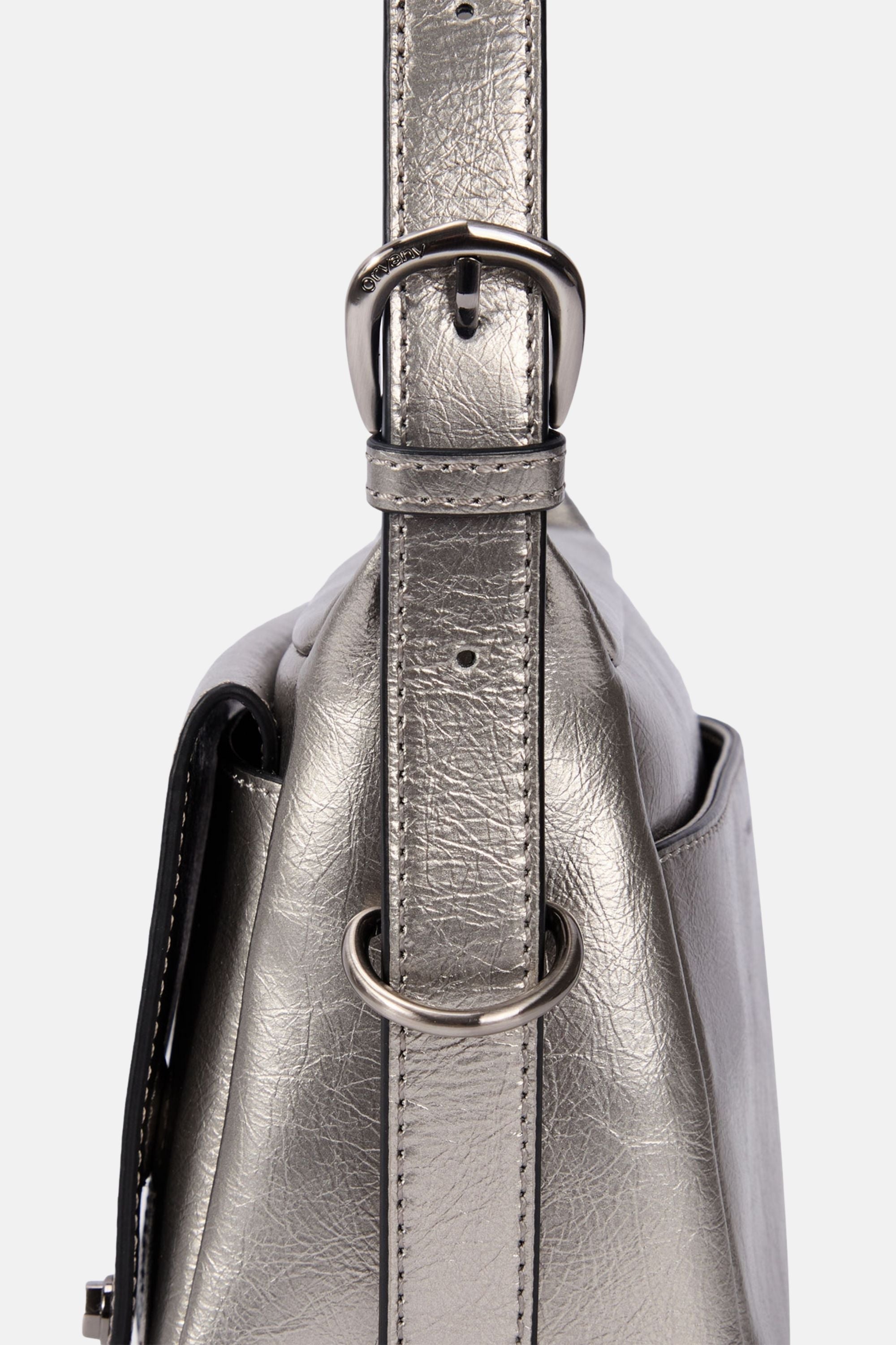 Oryany - Moto Crossbody Small Handbags - Pewter