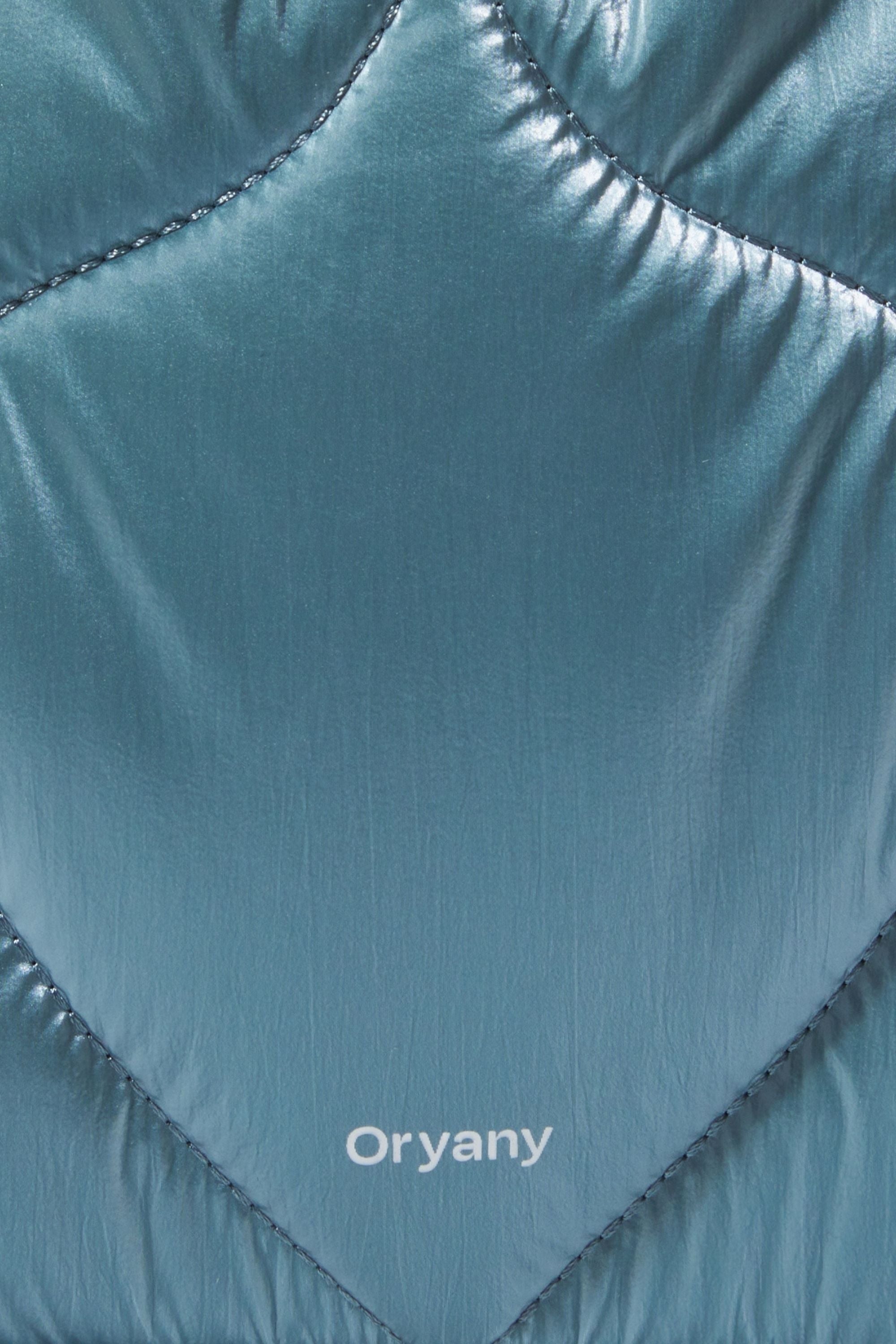 Oryany - Half Moroccan Padding Crossbody Medium Satchel Handbags - Blue Silver