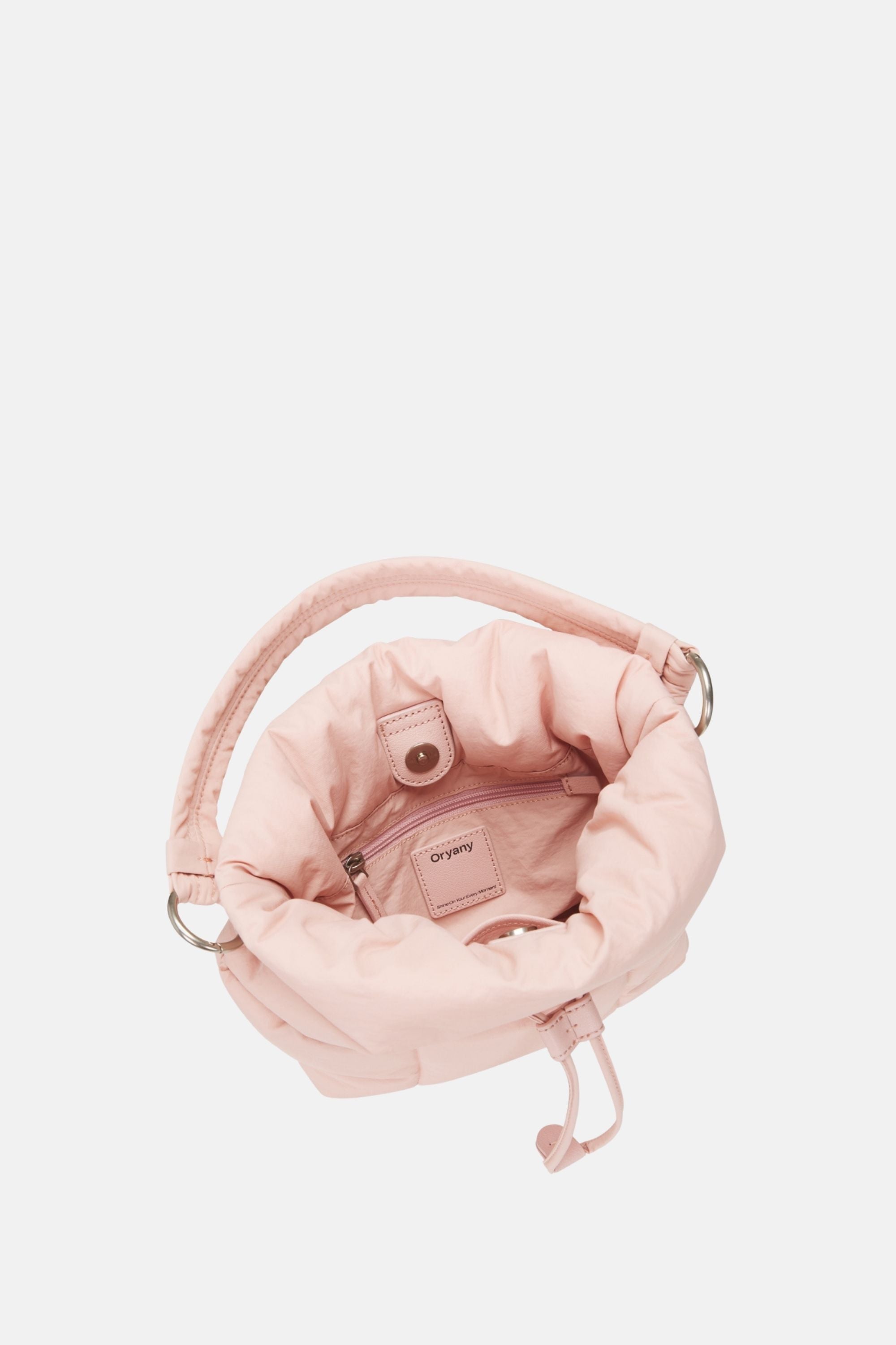 Oryany - Pillow Bucket Small - Baby Pink Nylon