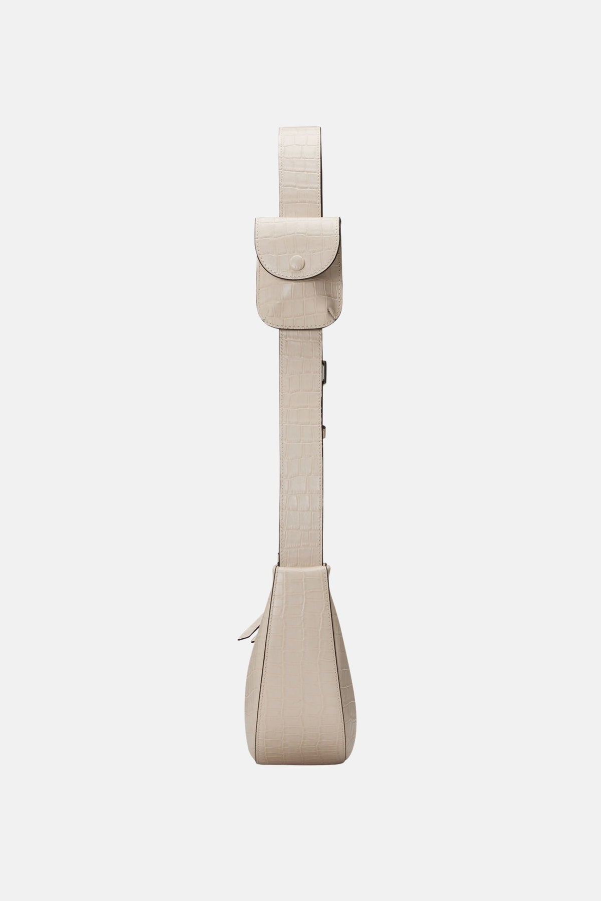 Oryany - Rookie Croco Crossbody Medium Handbags - Cream