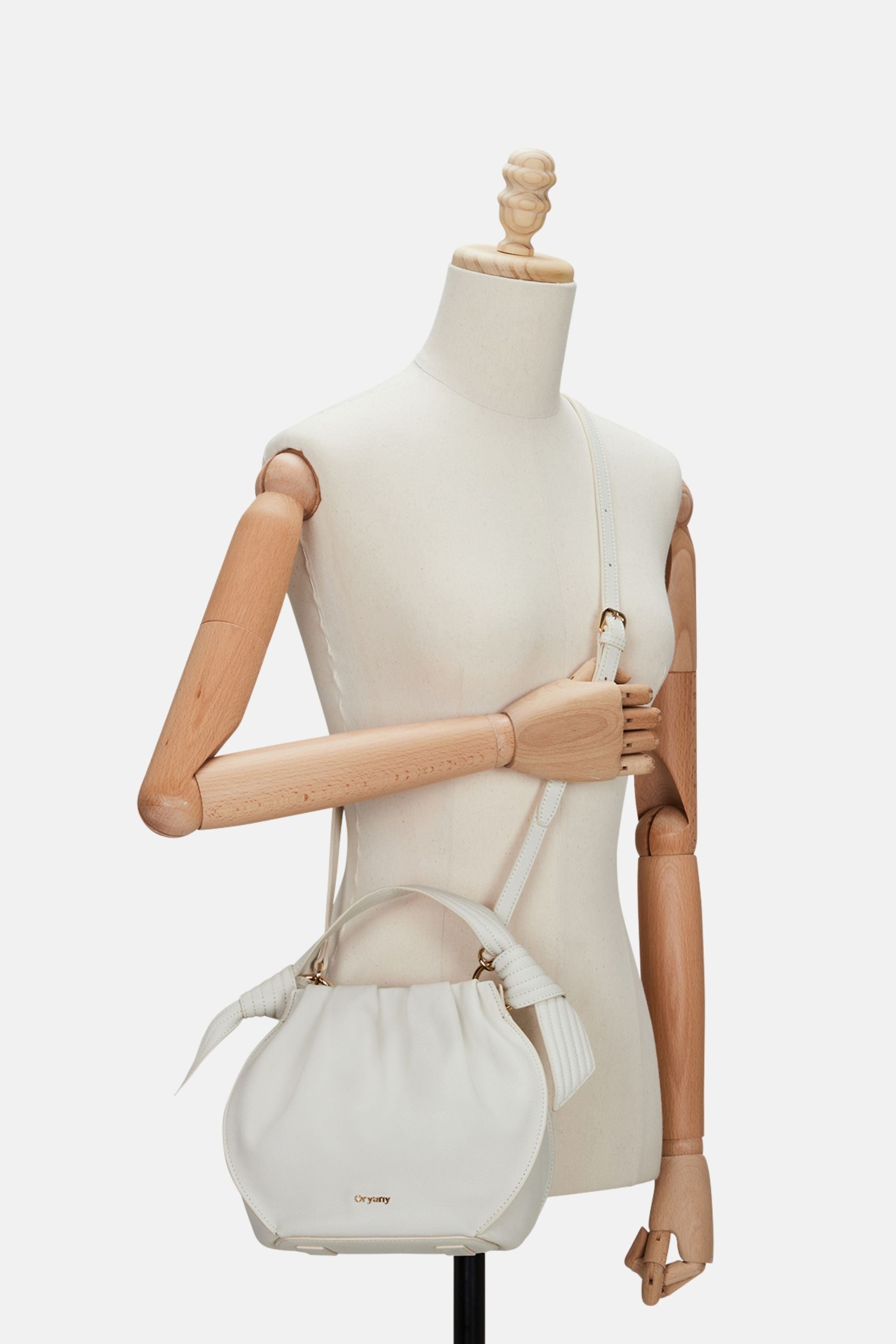 Oryany - Selena Bucket Medium Crossbody Handbags - Cloud / One size
