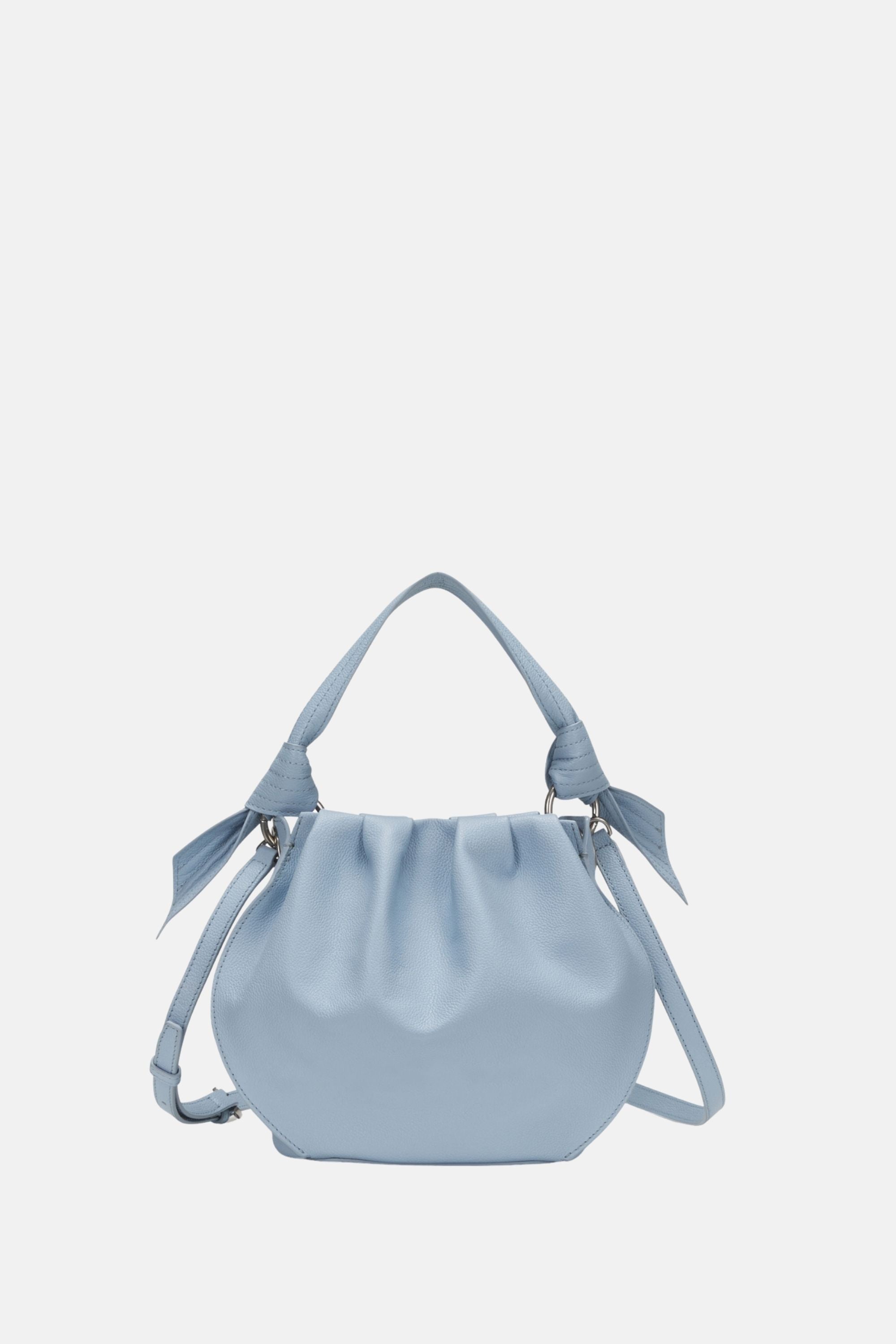 Oryany - Selena Bucket Bag - Medium Crossbody - Space Blue Leather